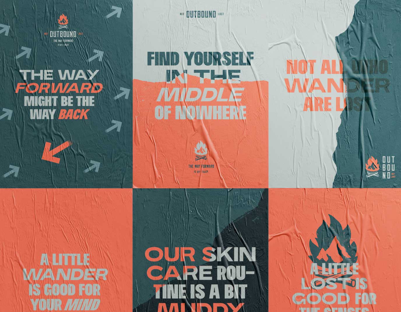 Posters created for Project Outbound