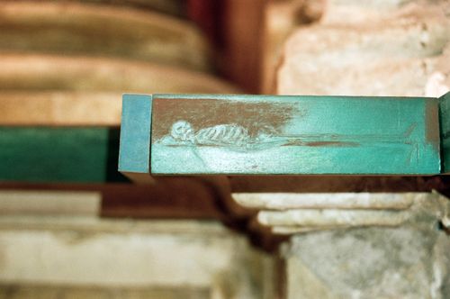 Installation view: Brook Hsu, Sant'Andrea de Scaphis, Rome, 2023. Courtesy the artist and Sant’Andrea de Scaphis, Rome. Photo: Valeria Giampietro, Alessandro Cicoria.