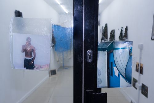 Installation View, Pieces of a SCATTSMAN at Harlesden High Street. Photography by Jonny Tanna, images courtesy the artist and Harlesden High Street.