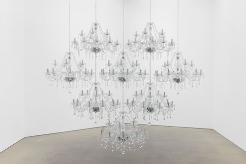 McCorquodale 8 Genuine K9 Crystal Chandelier Clear 6, 8, 10, 10+5, 16+8, 20+10 (15 Arms) 210 × 248 × 80 cm – 82 5/8 × 97 5/8 × 31 1/2 in 2025
