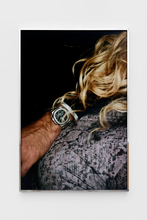 Private Residence, New York (Patek Philippe Nautilus) c-print in polished aluminium frame 102.9 × 68.9 × 4 cm 40 1/2 × 27 1/8 × 1 5/8 in 2021