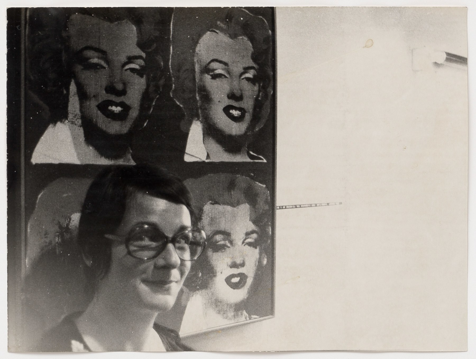 Sigmar Polke “Untitled”, ca. 1971-1972 Unique gelatin silver print 7 x 9 1/2 inches 18 x 24 cm POG 3130