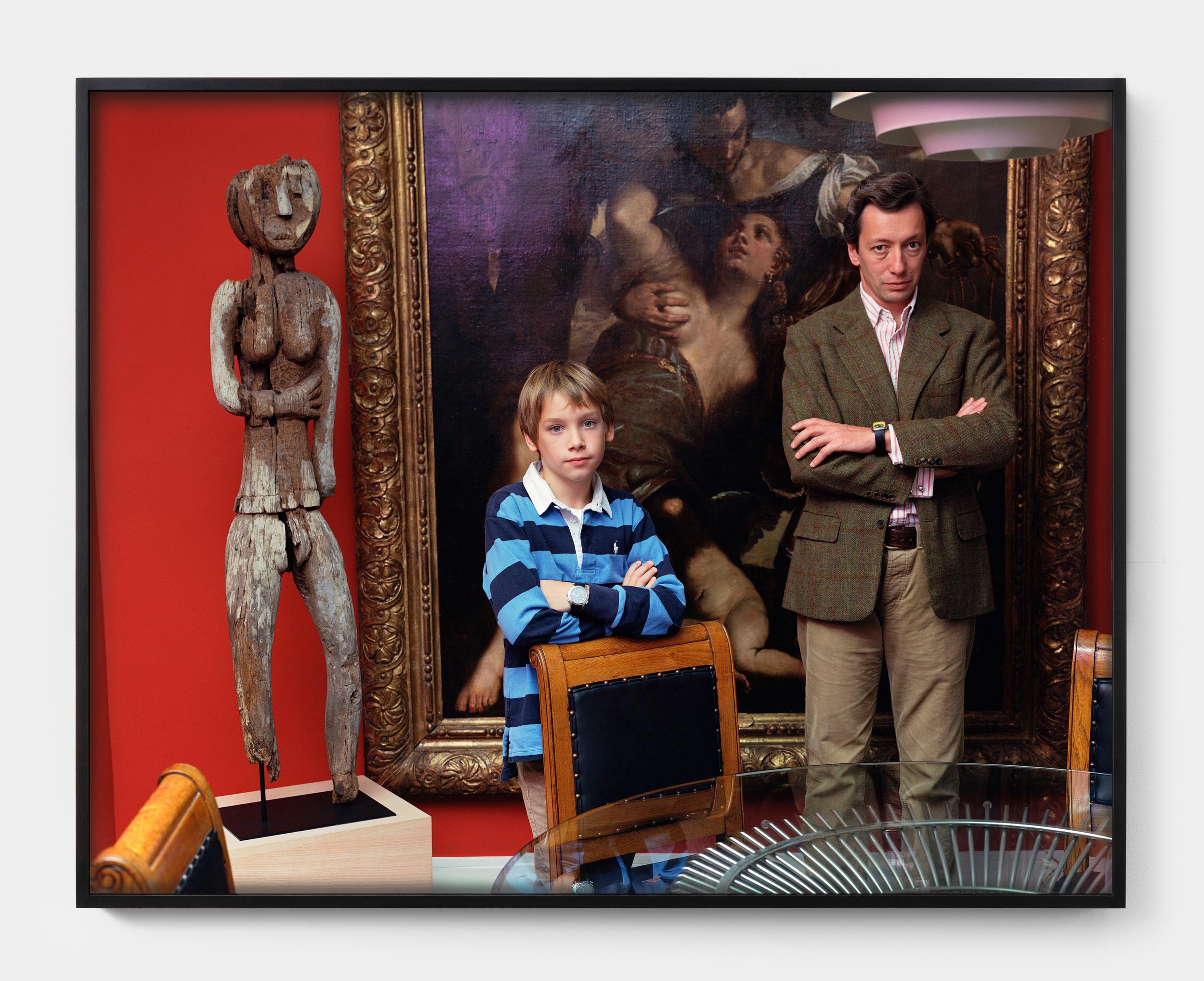 Tina Barney The Hands 2002 Archival pigment print 48 x 60 inches 121.92 x 152.40 cm