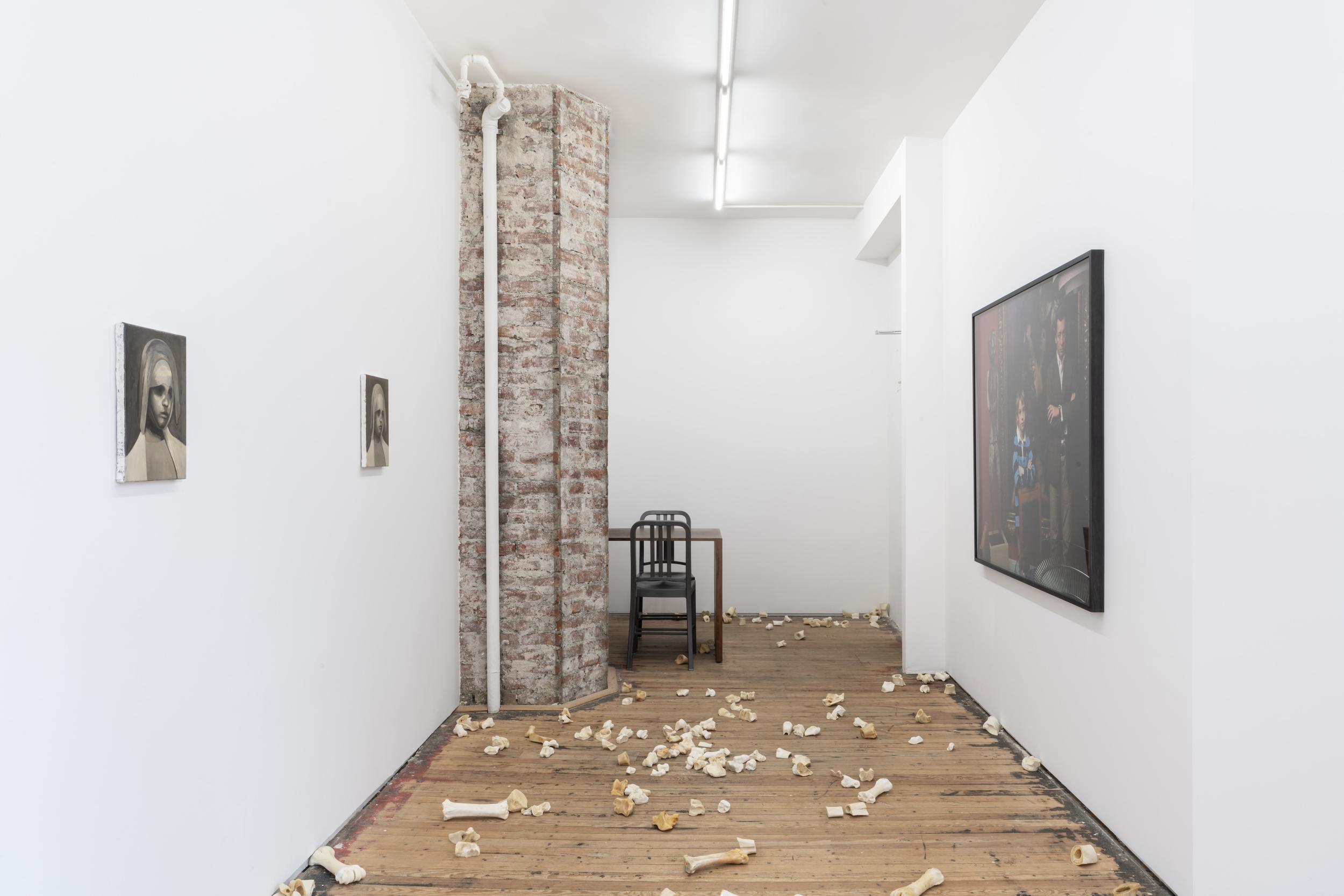 Francis Irv, Adam Unparadis’d, 2025, Installation View