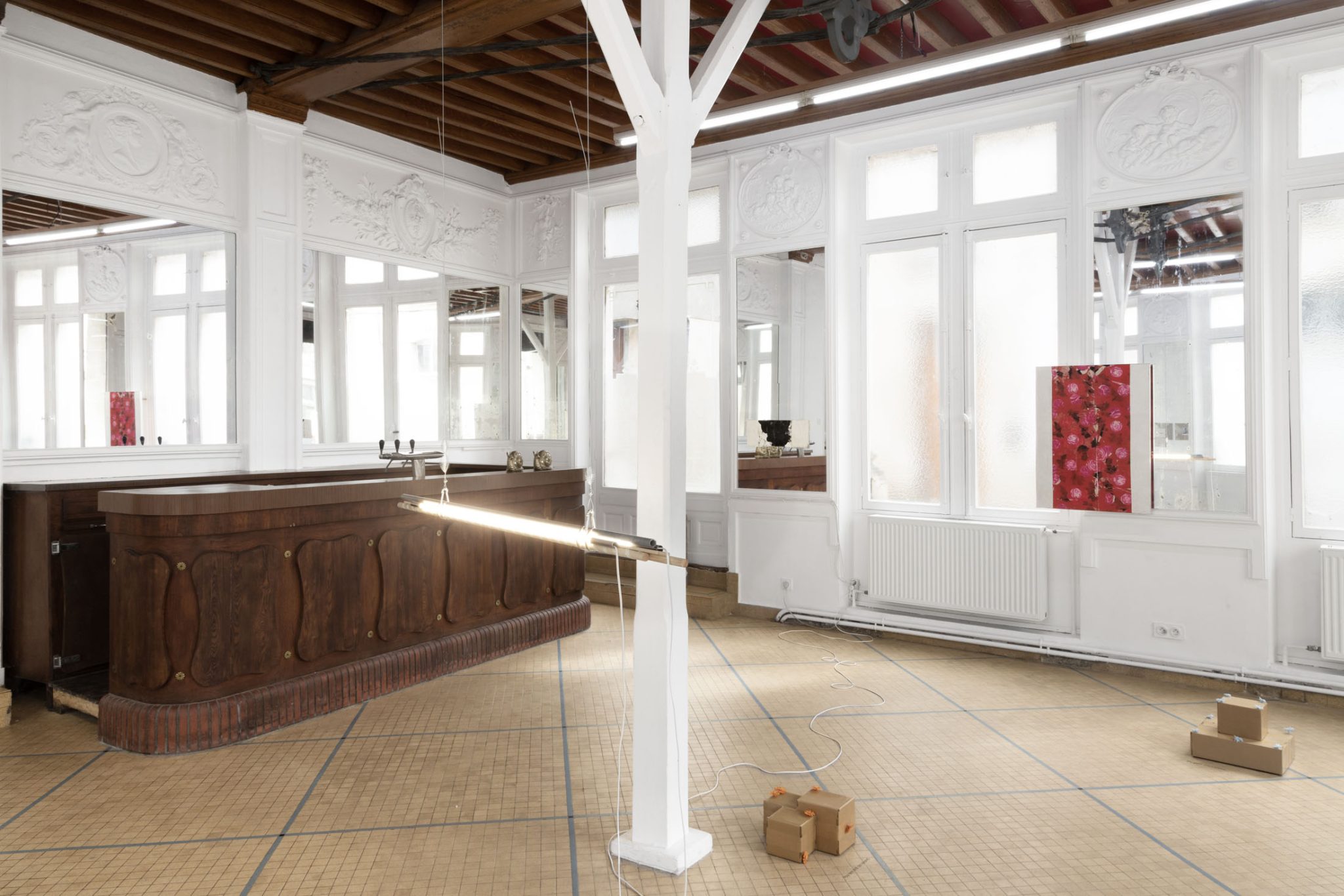 Realife 2, exhibition view, 2025, Café des Glaces, Tonnerre