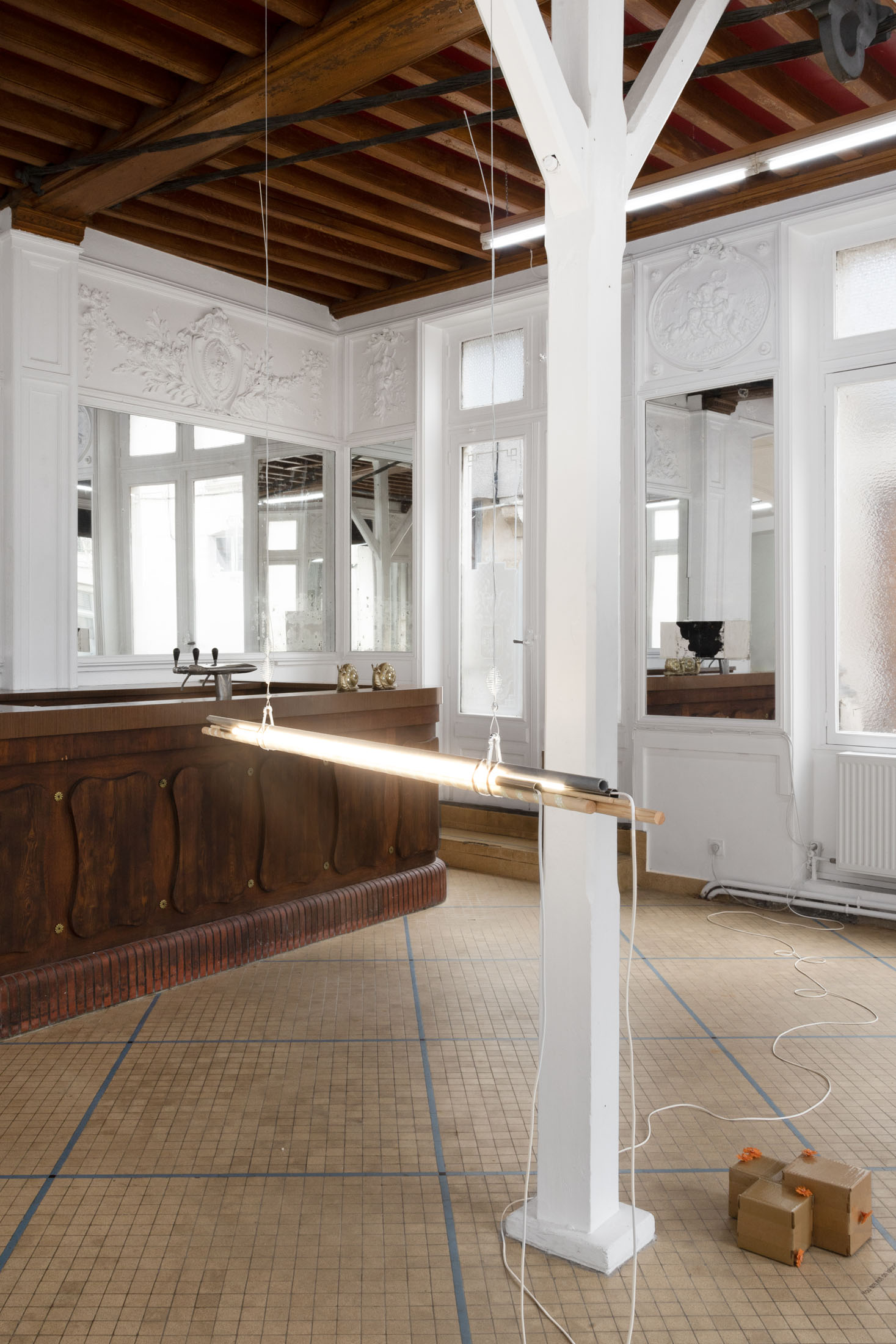 Realife 2, exhibition view, 2025, Café des Glaces, Tonnerre