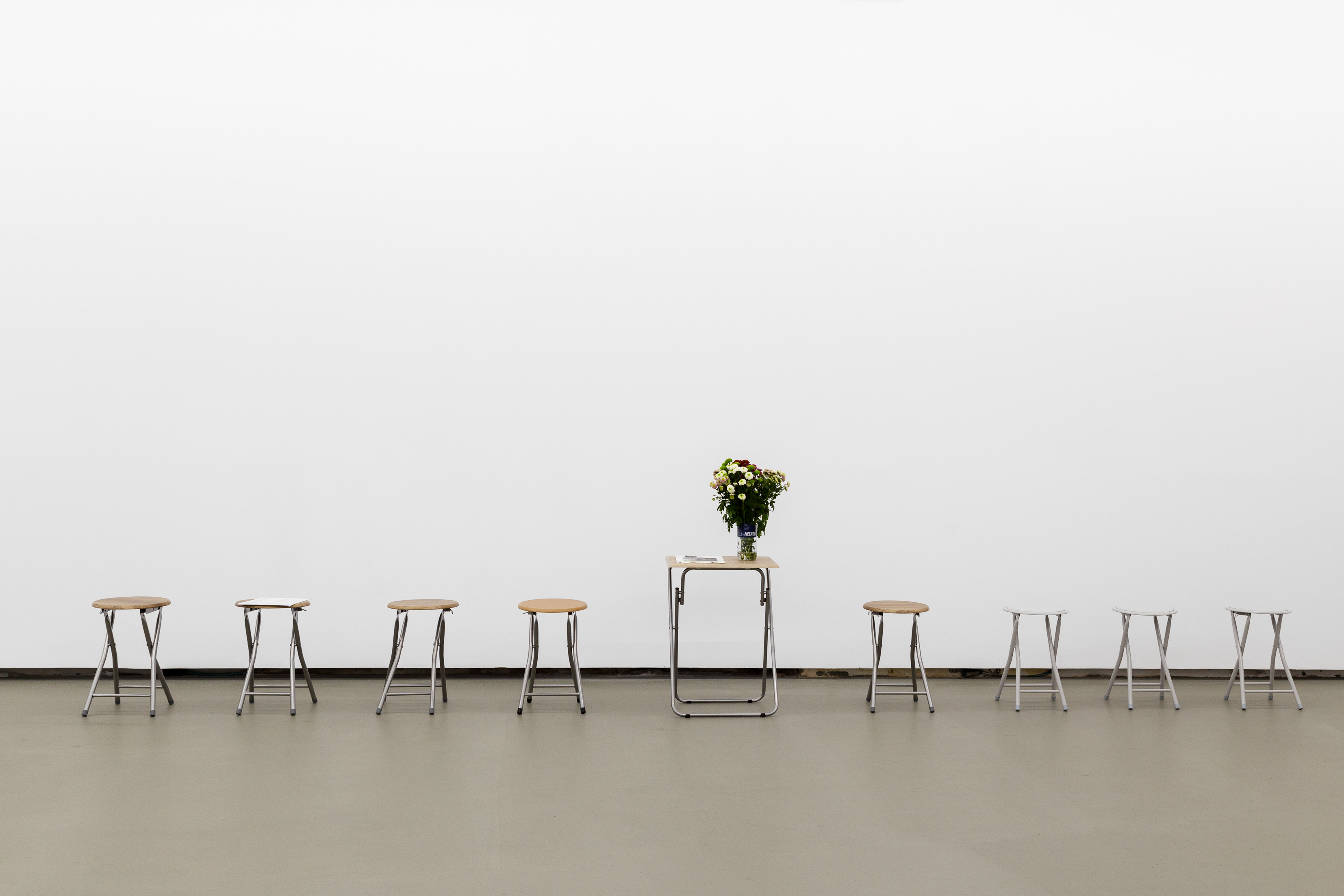 Installation View, The Giants of the Circle & with The Birds of Circus, The Hawk Looks out with The Golden Eagle (2025), Adult & Juvenile, Courtesy of CIBRIÁN