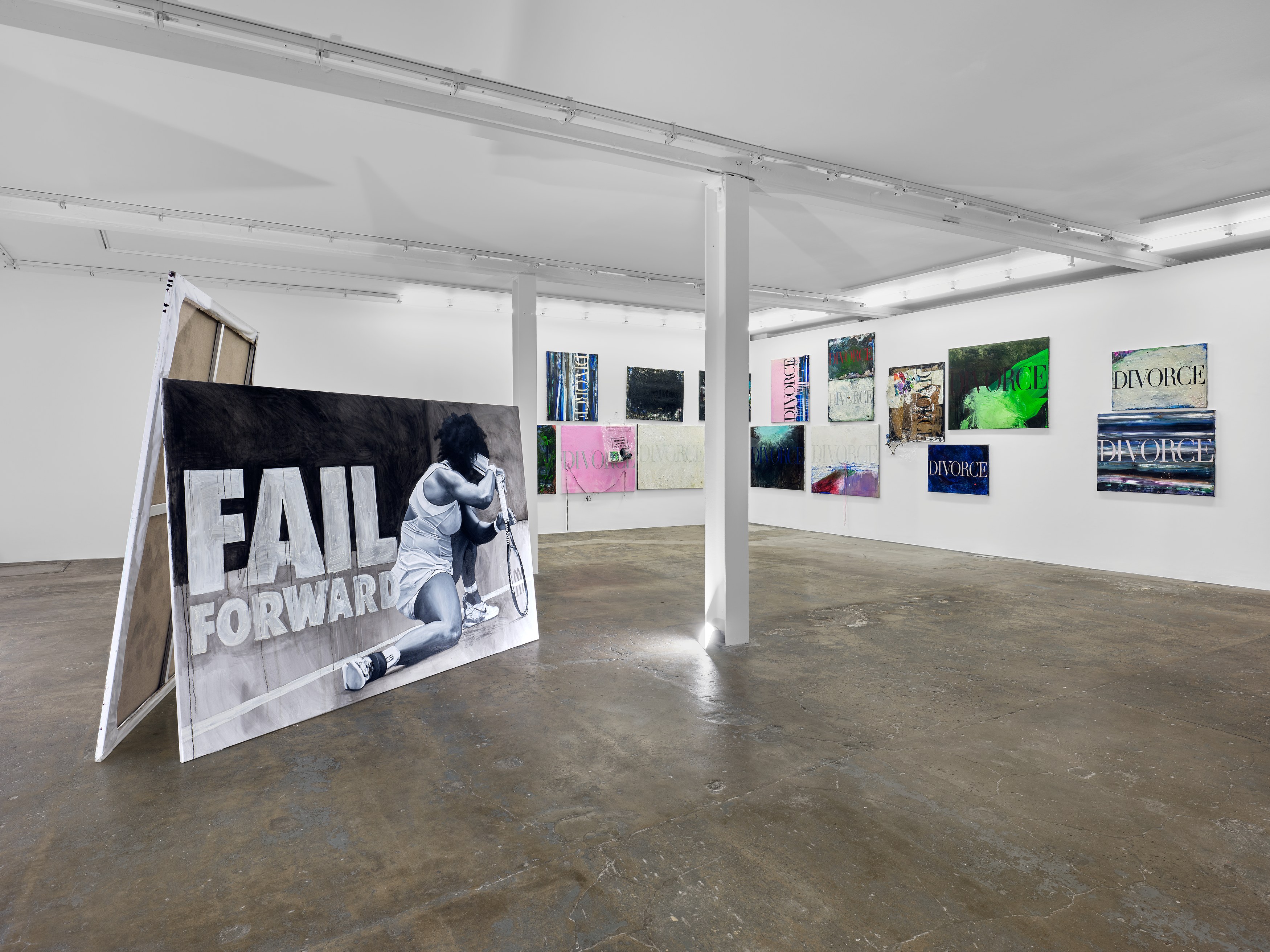 Installation View, Jasmine Gregory, Audacity Unlimited, 2025, courtesy of Soft Opening