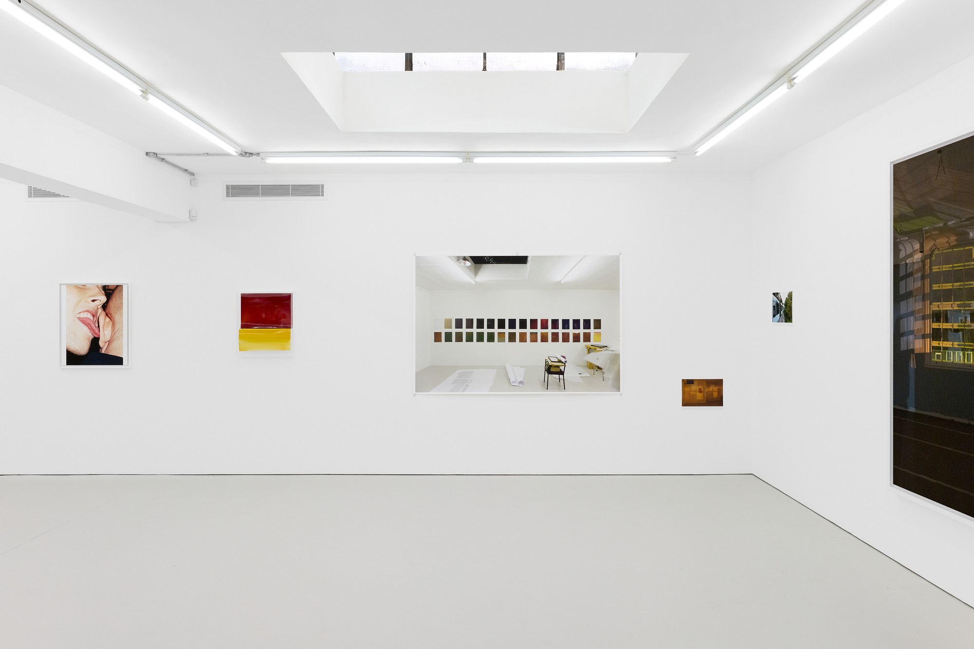 Installation View, Build From Here (2025), courtesy of Maureen Paley