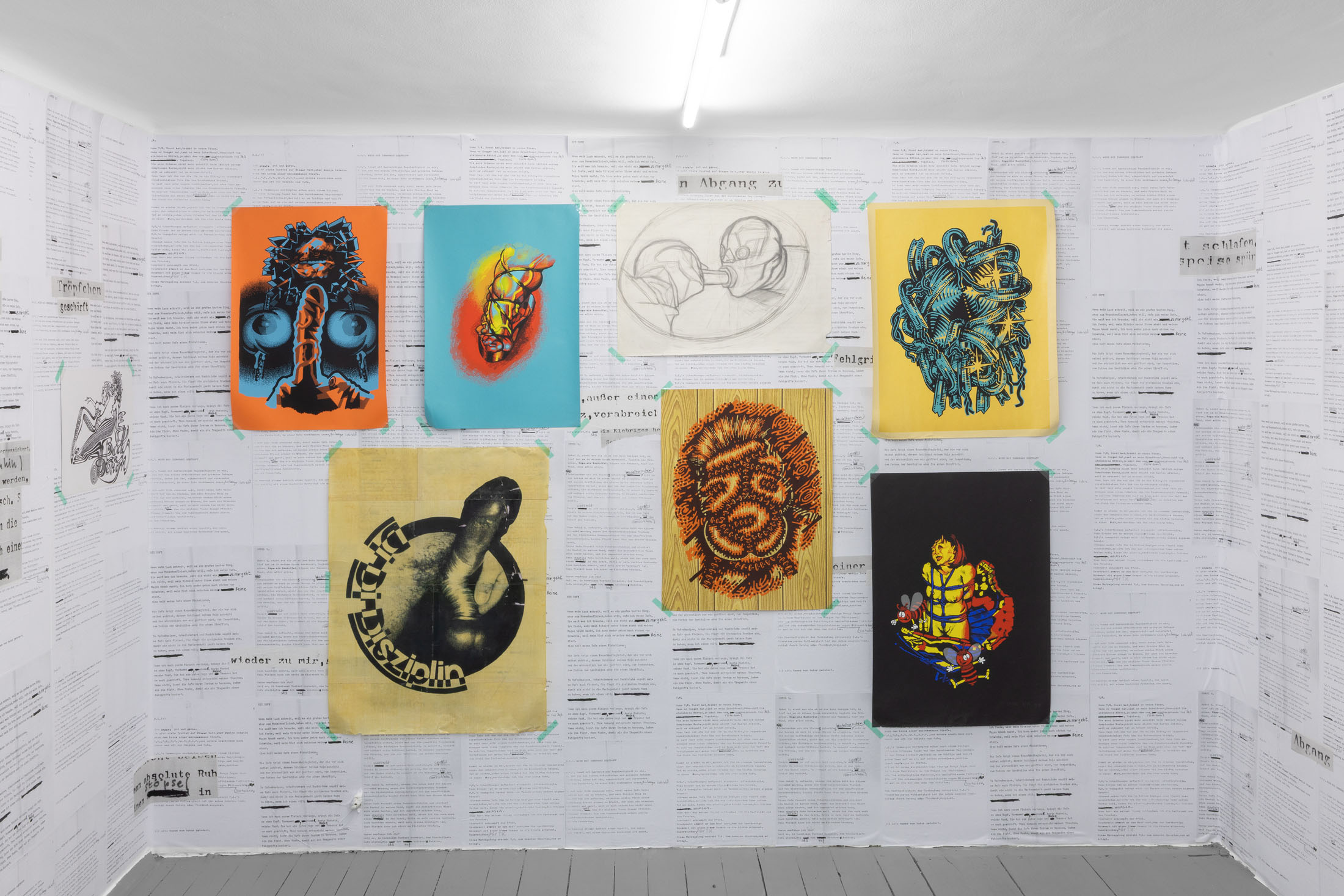 Installation View, The Depressiva Revolutions (2025), courtesy of Exile