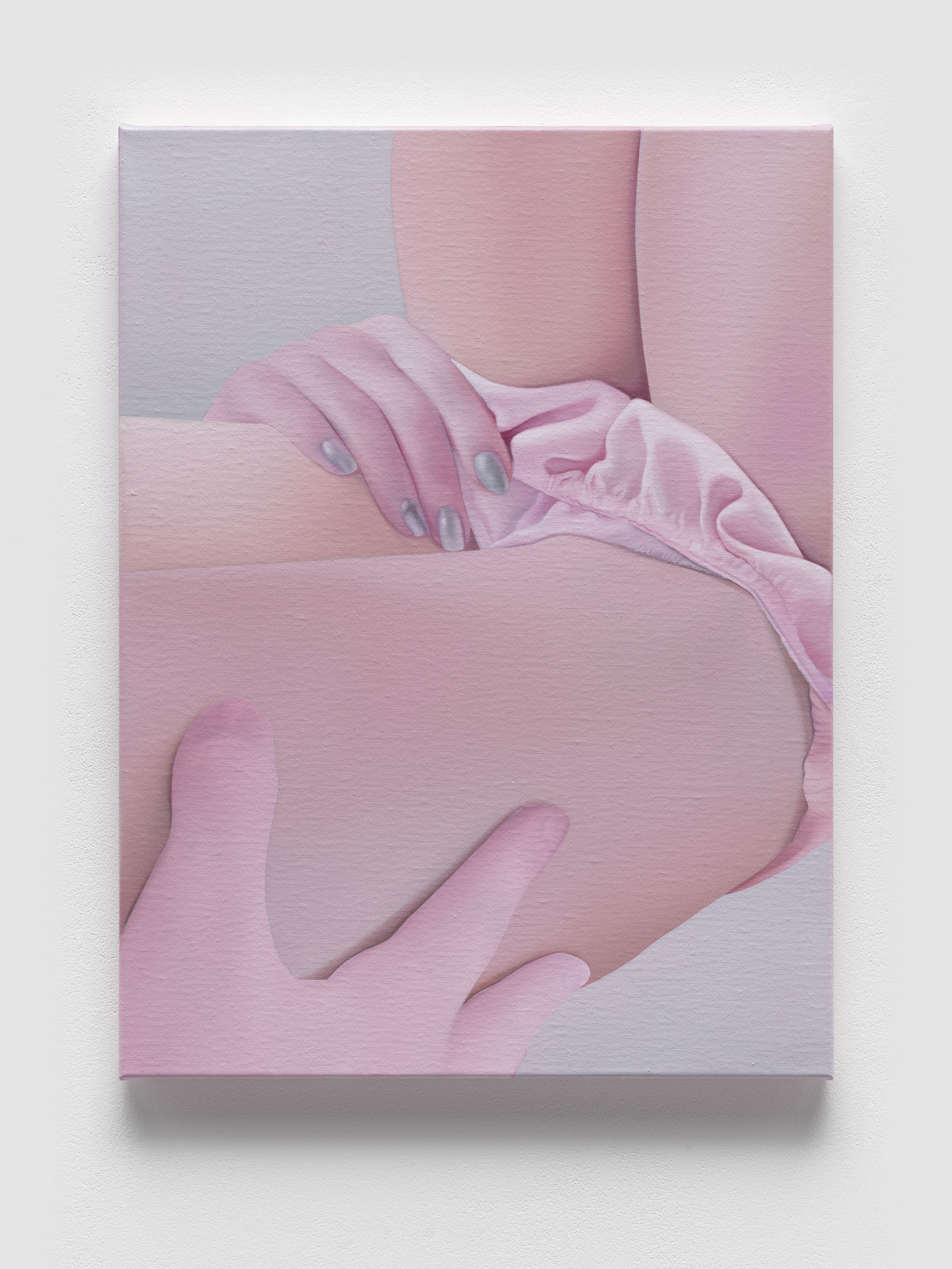 Vivian Greven, Bond III, 2025, Oil on canvas, 60 x 45 cm (23 5/8 x 17 3/4 inches), Courtesy of the Artist and Gallery Vacancy. Photo: Ivo Faber