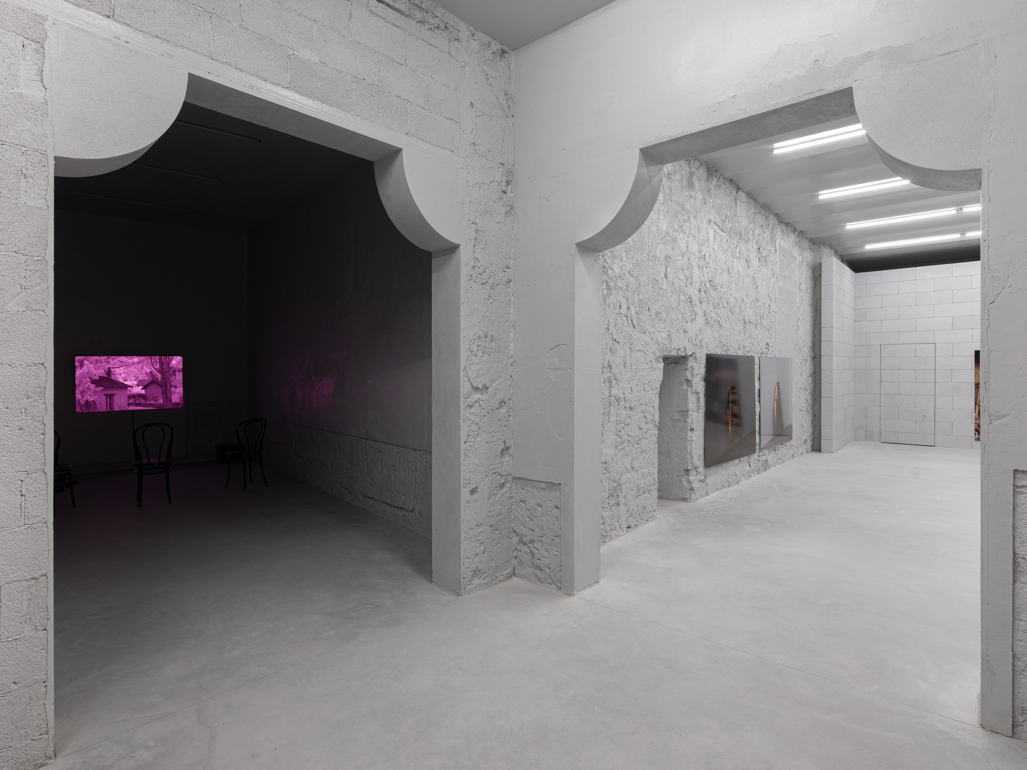 Installation View, "The brain is not a ready–made machine" (2025), Courtesy of the artist and INCURVA.