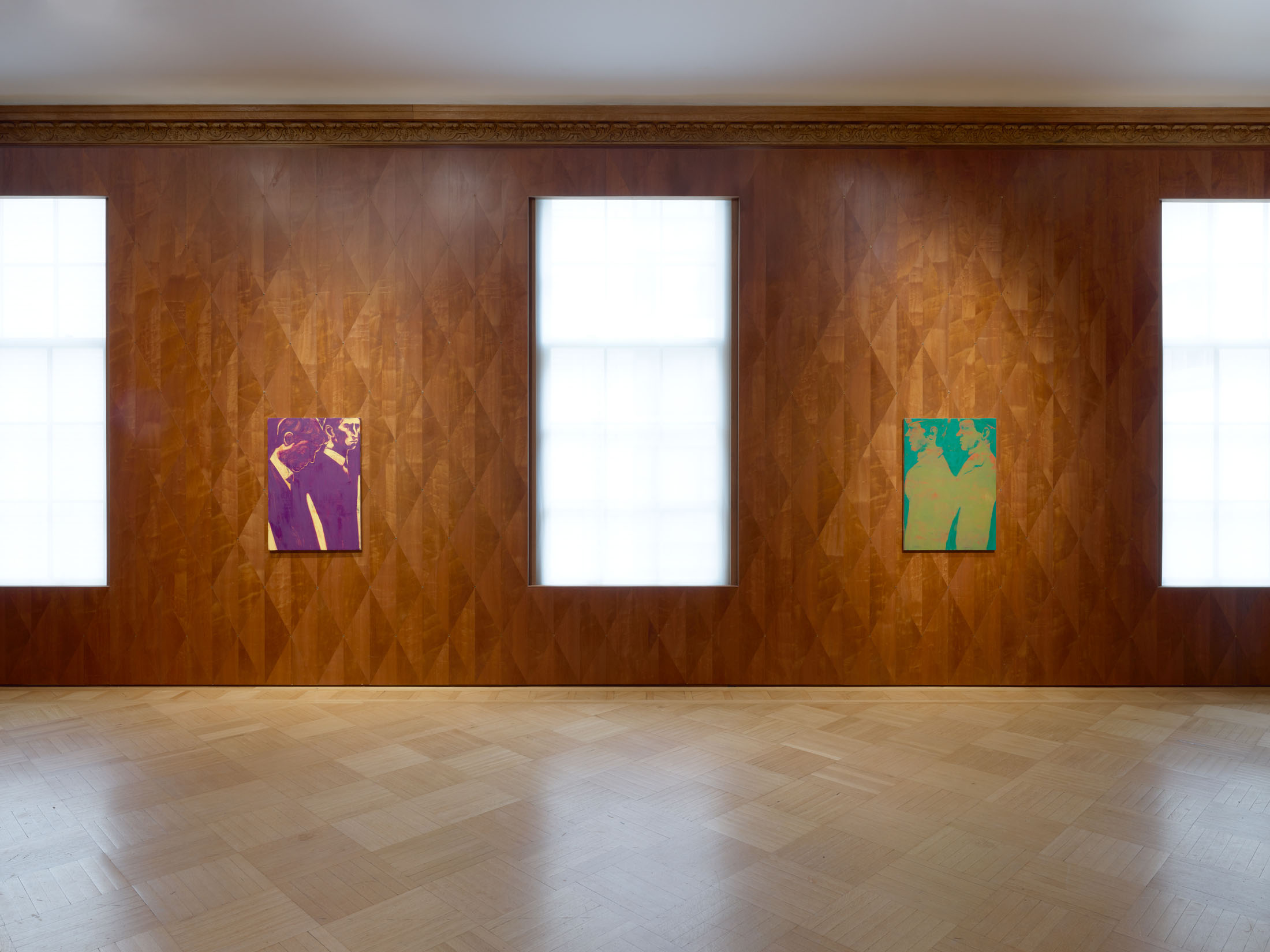 Installation View, "Knight of the Sorrowful Countenance" (2025), courtesy of the artist and Salon 94.