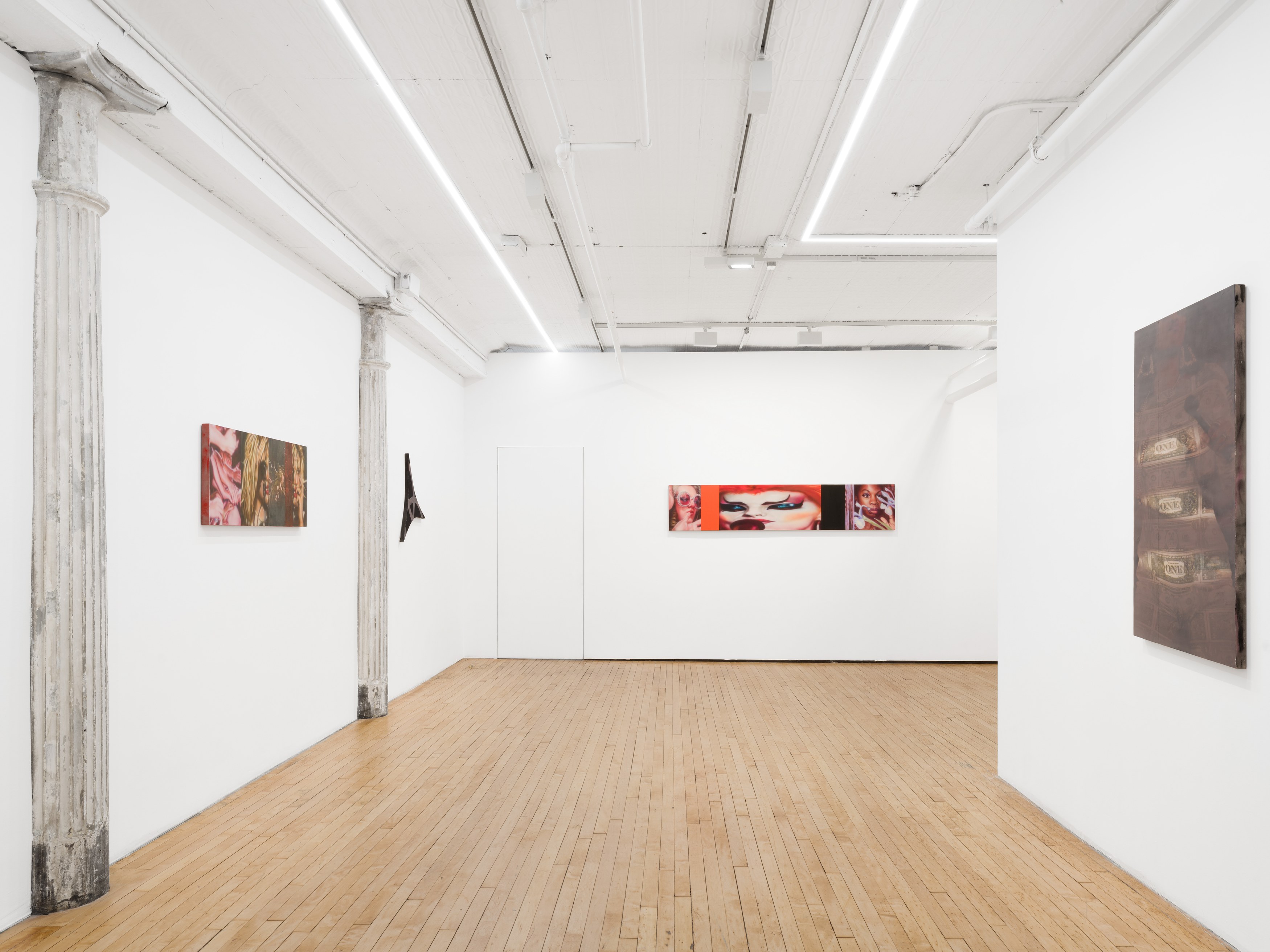 Installation view, Starland silver sash (2025), courtesy of the artist and Grimm.