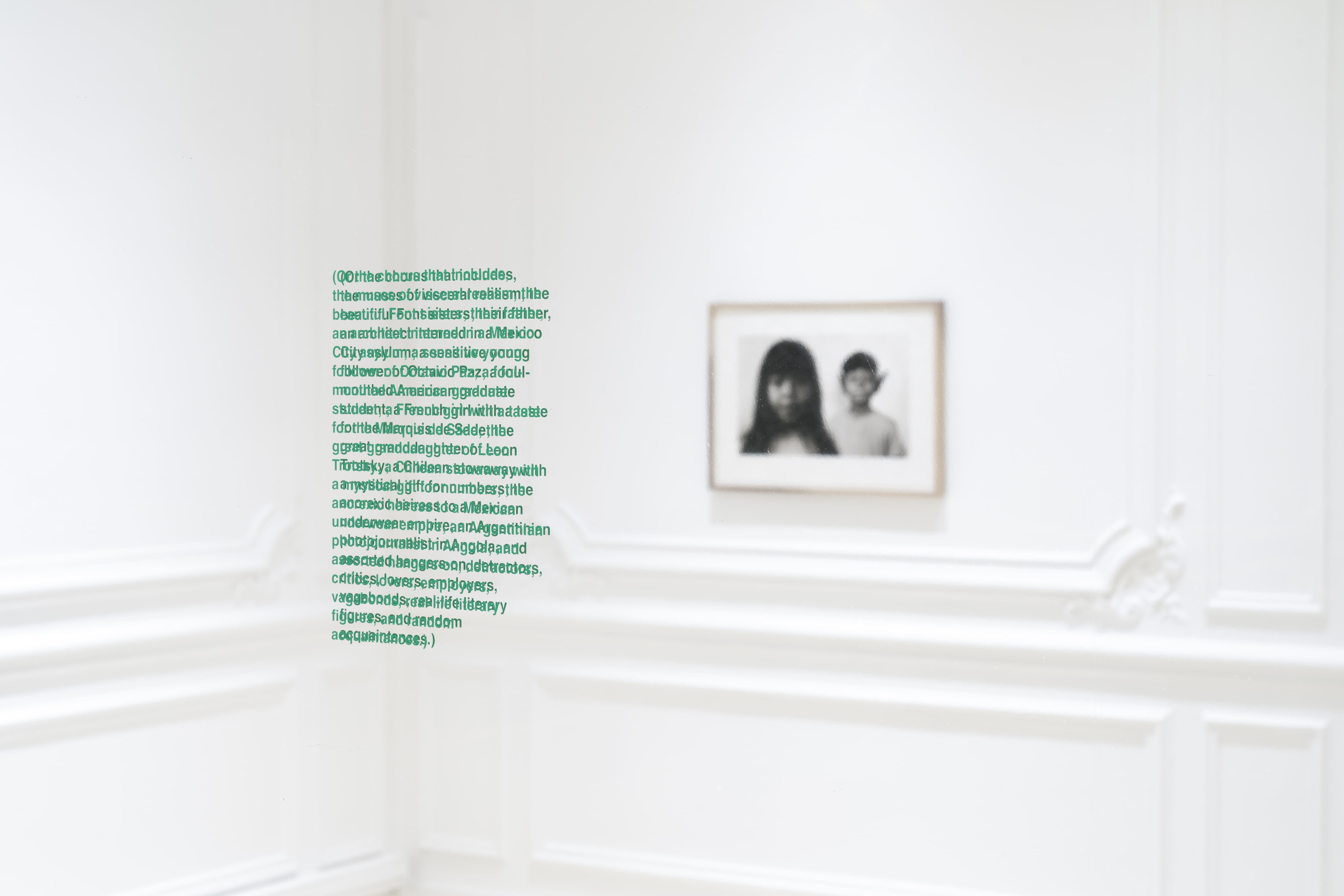 Rirkrit Tiravanija, IN ALIENS WE TRUST, exhibition view, Galerie Chantal Crousel (2025). Courtesy of the artist and Galerie Chantal Crousel. Photo: Jiayun Deng—Galerie Chantal Crousel.