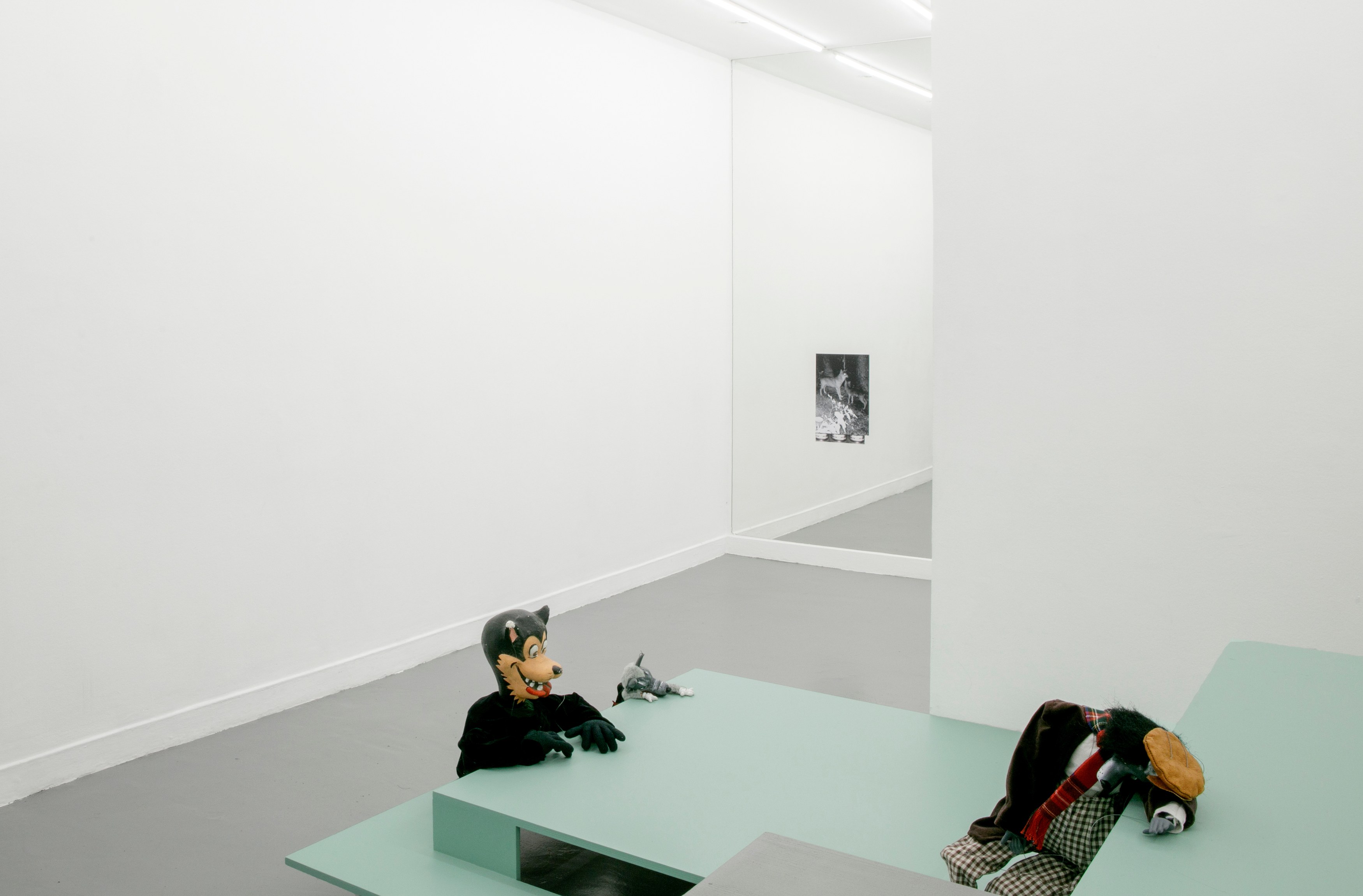 Installation view, Every Entrance Is An Exit, 2025, Images courtesy of the artist and La Salle de Bains, Lyon. Photos by Jesús Alberto Benítez.