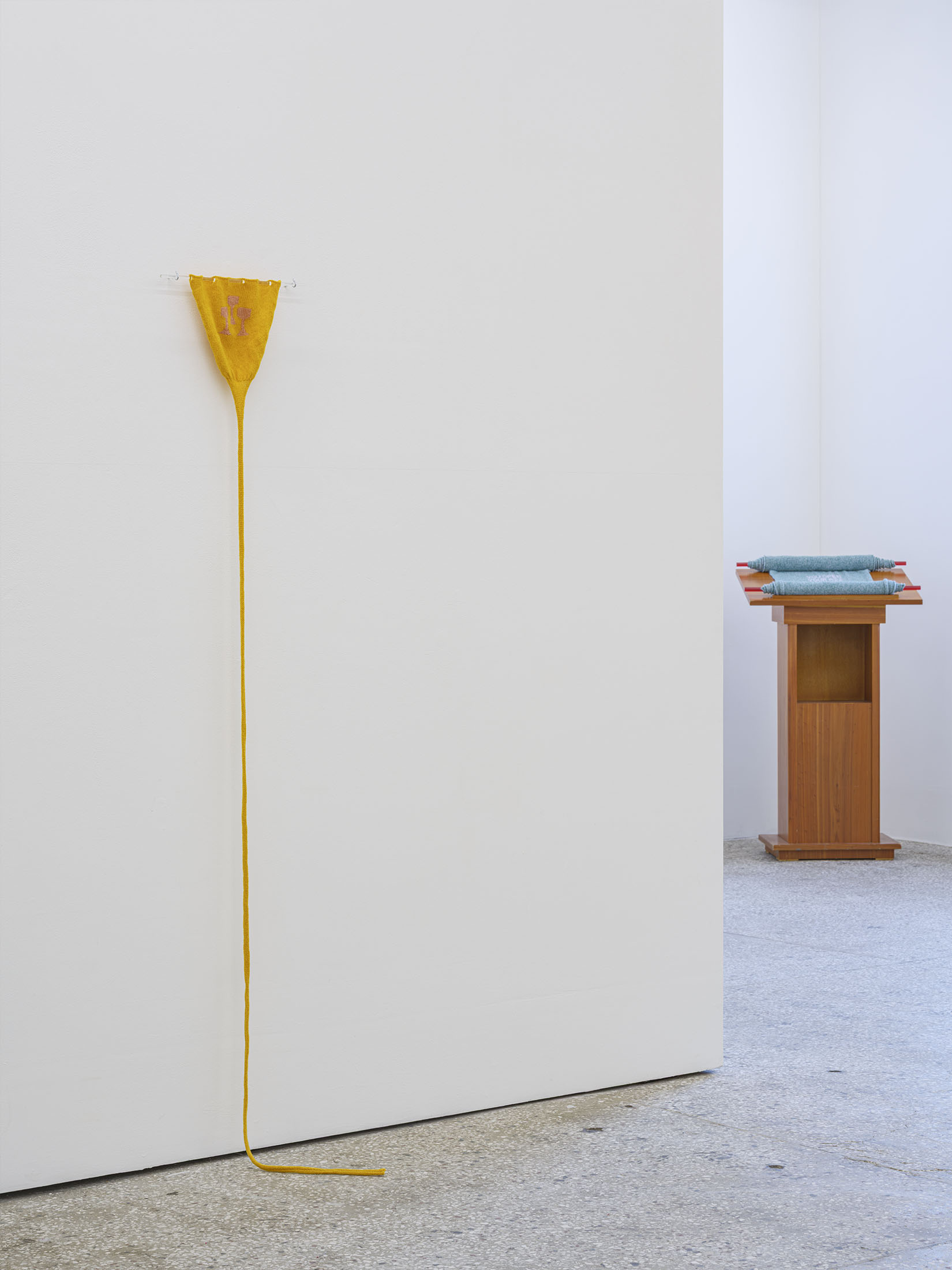 Installation view, A Lower Deep (2025), courtesy of the artist and Bio Gallery.