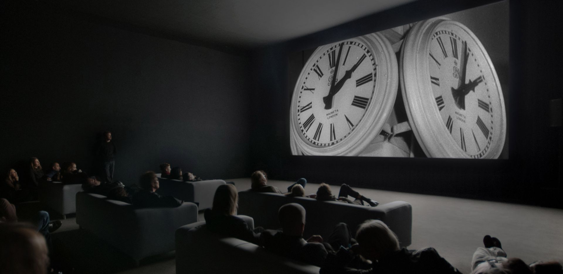 Christian Marclay, The Clock, 2010, Single-channel video installation, duration: 24 hours © Christian Marclay. Photo © White Cube (Ben Westoby)