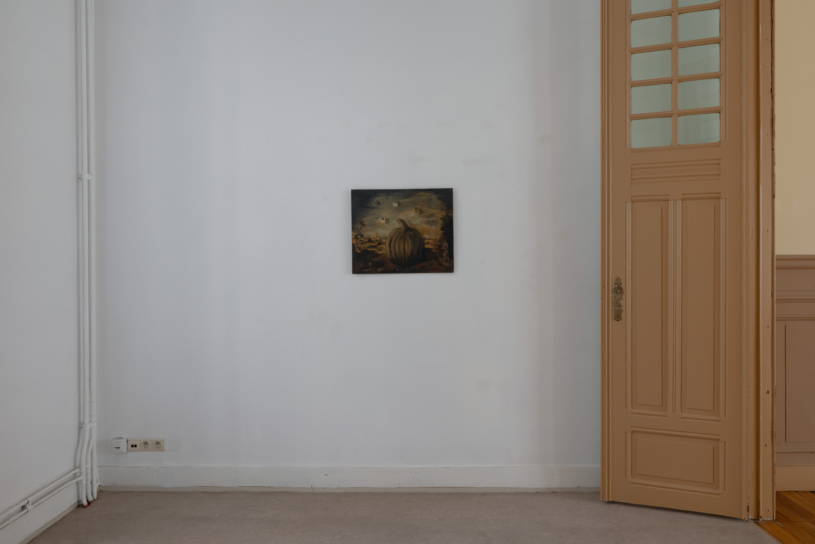 Exhibition view, Luigi Zuccheri, curated by Robert Snowden & Harald Thys, Etablissement d’en face, Brussels, 2025. Courtesy of MMXX. Photo credit: Fabrice Schneider