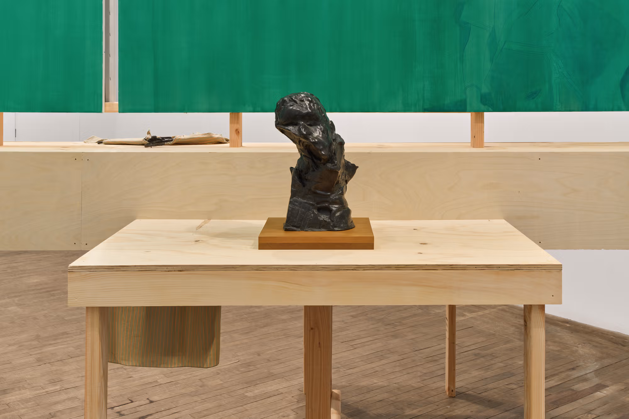 Brook Hsu and Louis Eisner, Frogs, installation view, 55 Walker, 2025. Photo: Guang Xu. Courtesy of the artist and Bortolami.