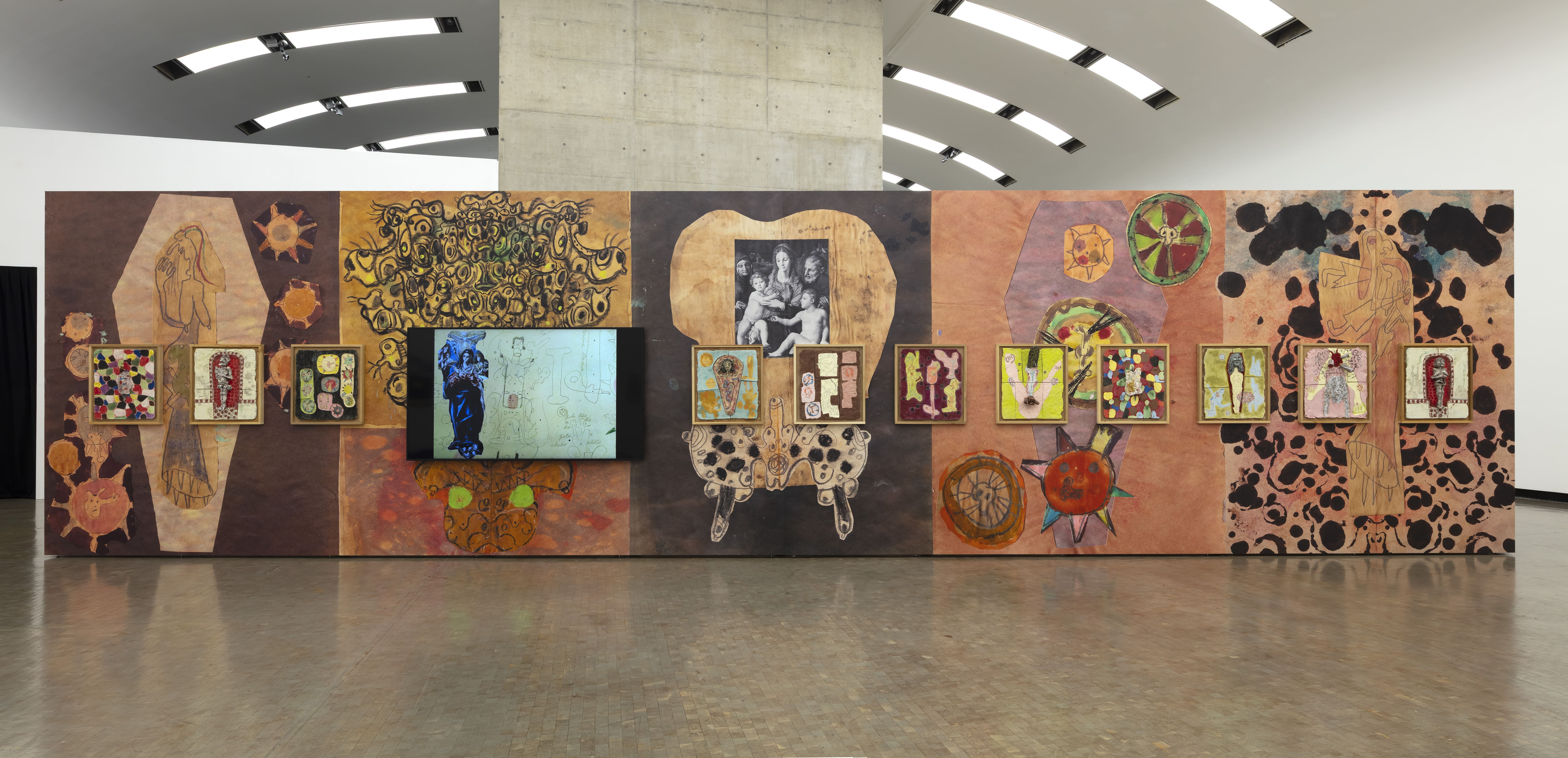 Installation view Richard Hawkins: Potentialities, Kunsthalle Wien 2025
