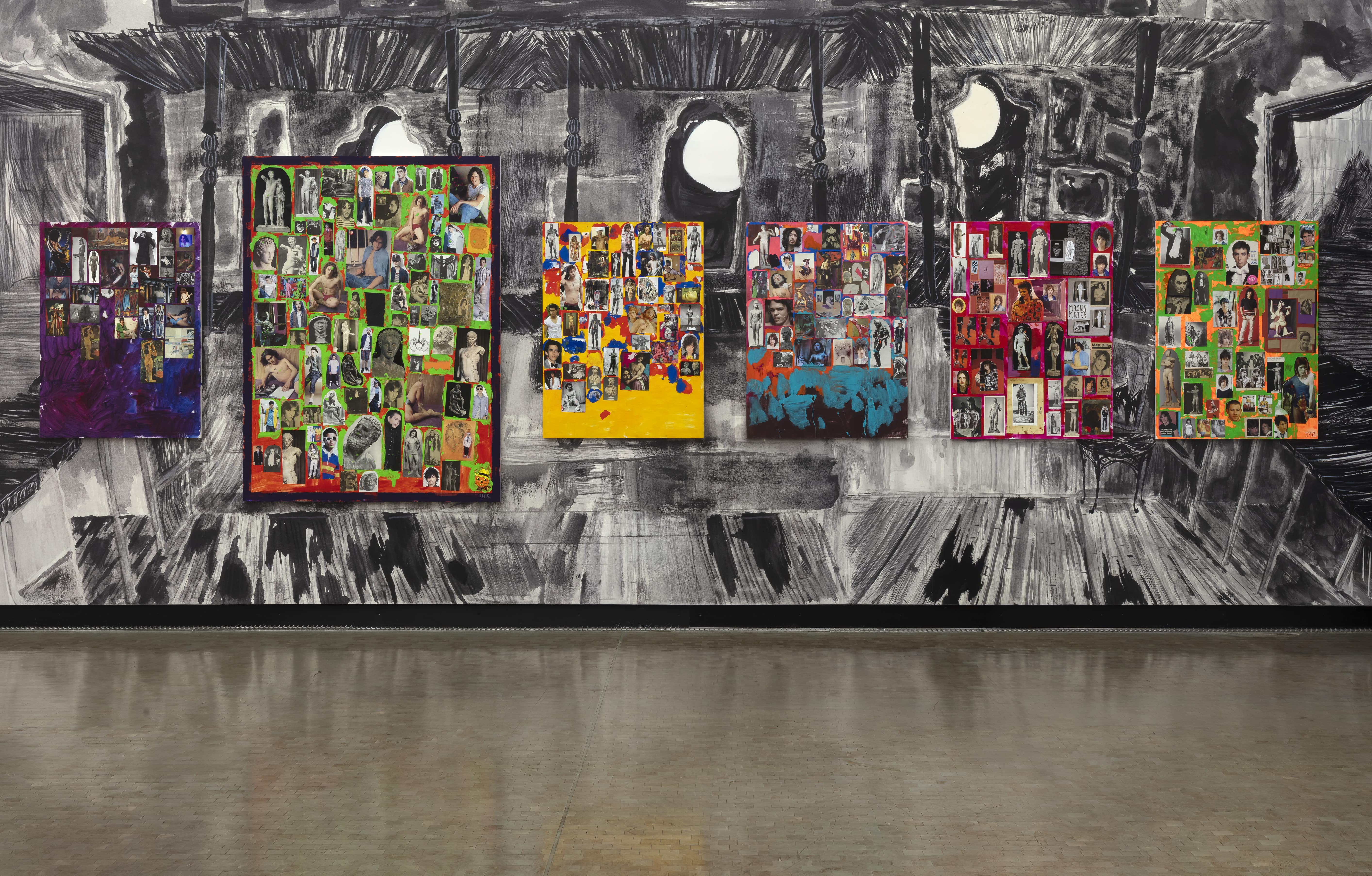 Installation view Richard Hawkins: Potentialities, Kunsthalle Wien 2025