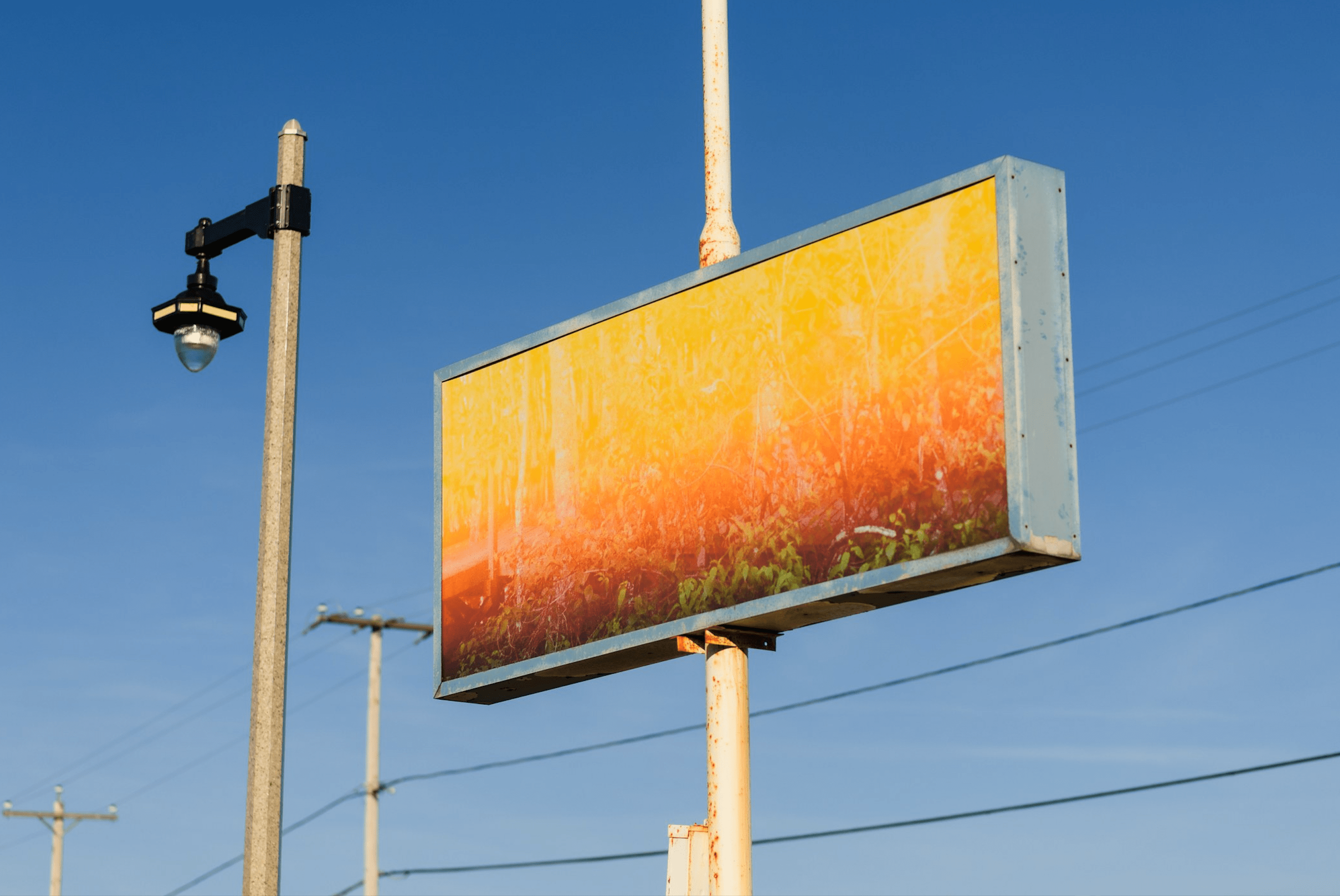 Martine Syms. no title, 2025. Printed vinyl with laminate to polycarbonate. 4 ft x 10 ft. Images courtesy the artist and Hoffman Donahue. Photos by Michael Lagerman.