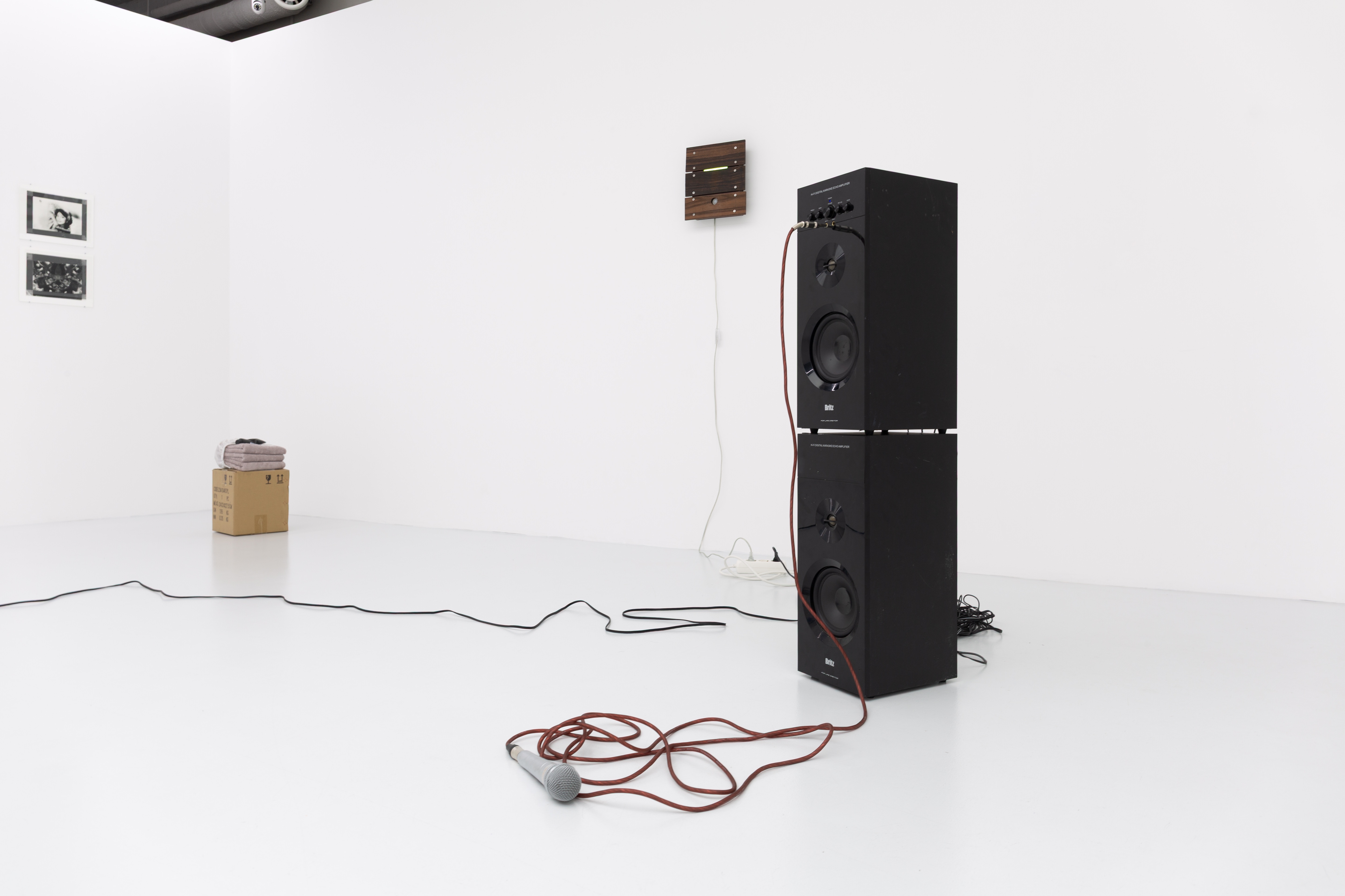 Installation view, Back Up My Heart to the Cosmic Machine at YK PRESENTS, Seoul, December 11 – December 31, 2025. Courtesy the artists and YK PRESENTS, Seoul.