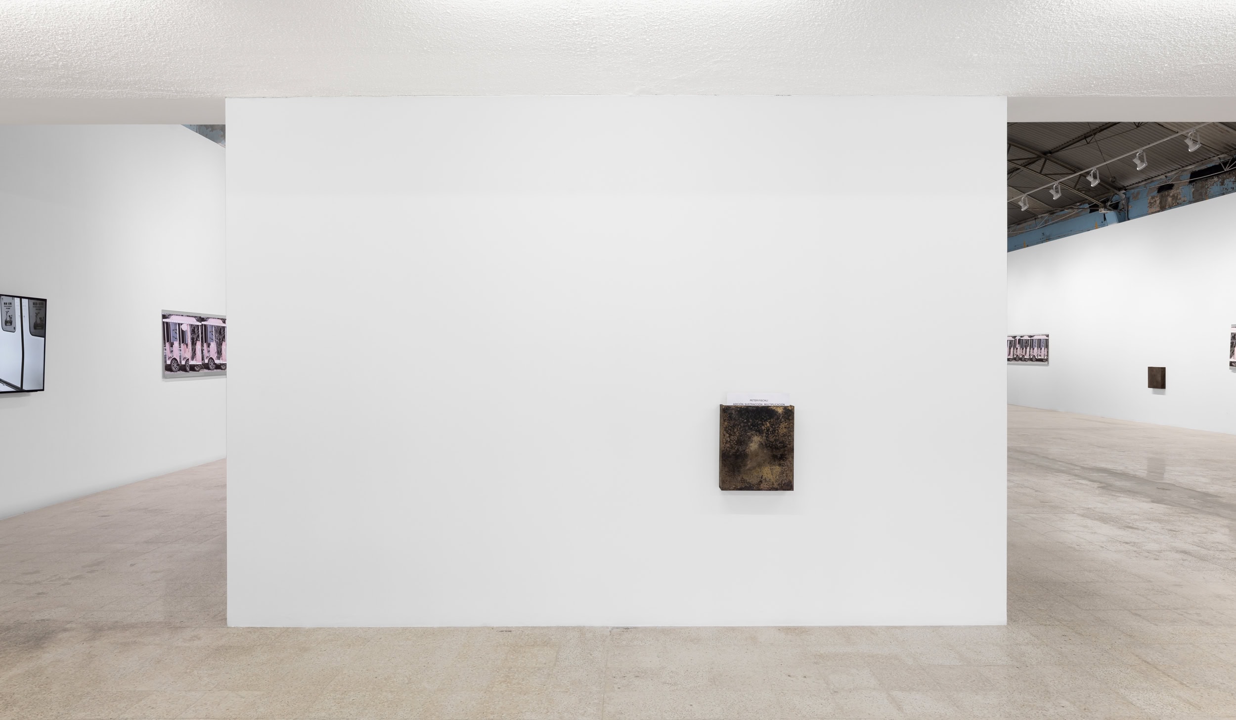 Installation view, ADICIÓN, SUSTRACCIÓN, MULTIPLICACIÓN, 2025, courtesy of the artist and House of Gaga.