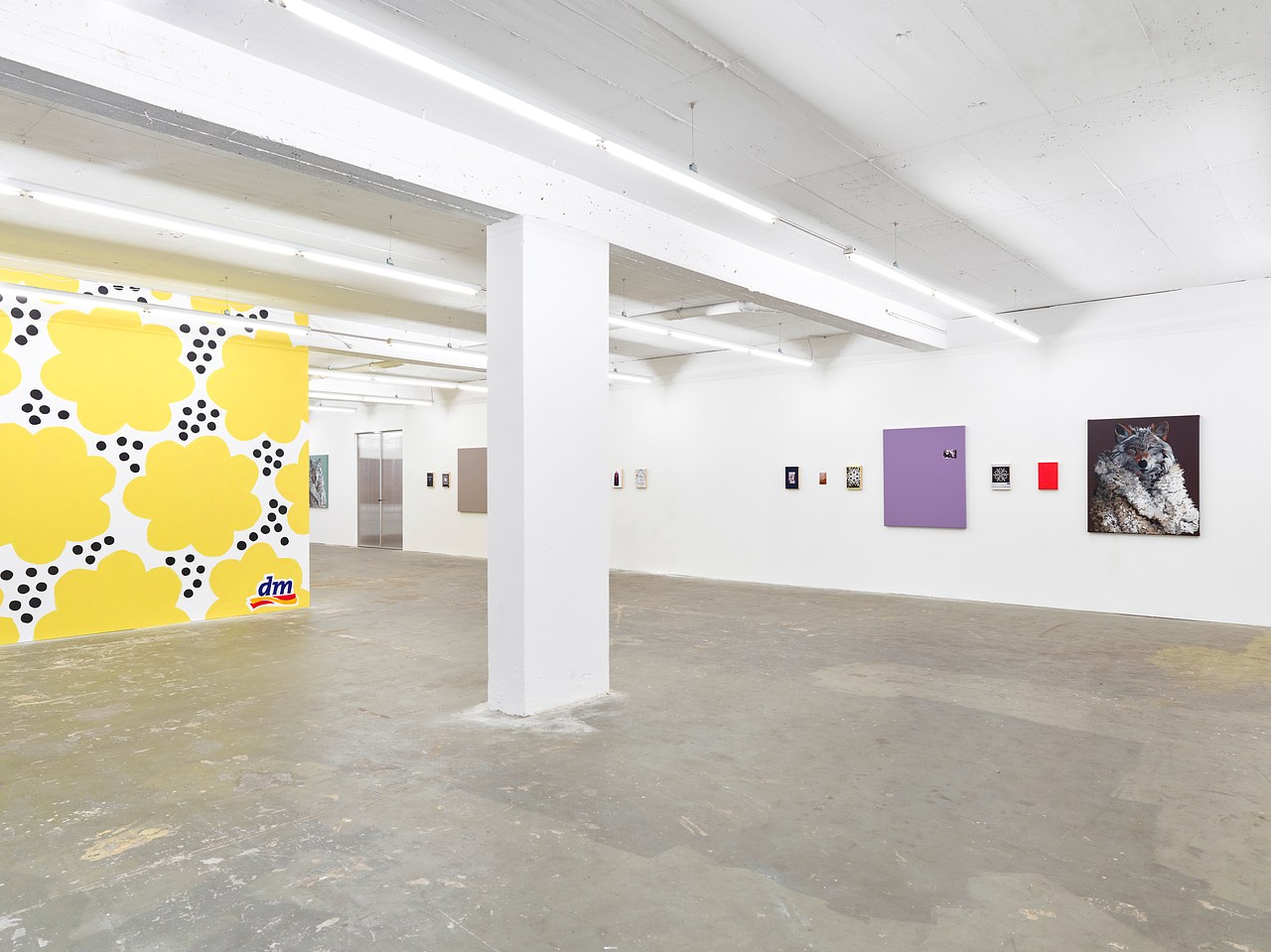Installation view, Paw Patrol, 2025, courtesy of the artist and KOW. Photography by Ladislav Zajac.