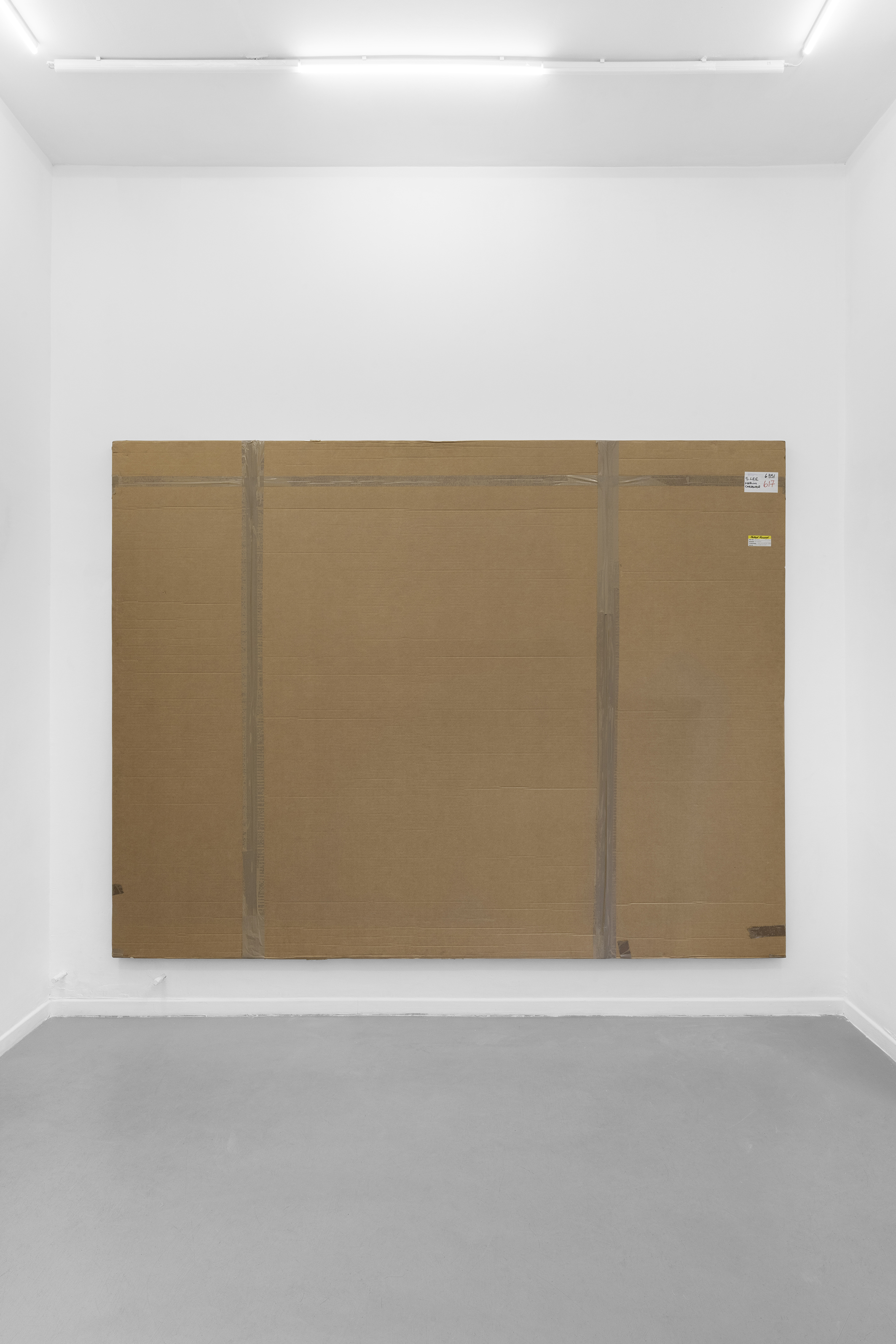 Installation view, Do Not Open Until 2081, 2025-2026, courtesy of the artist and Diana Gallery.