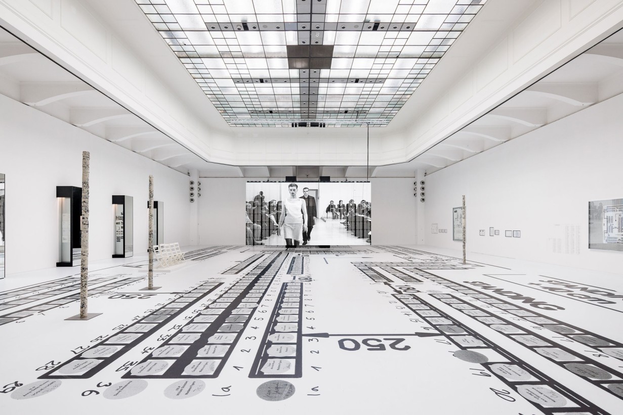 Installation view, Helmut Lang Archive. Courtesy of the artist, MAK. © HL-ART