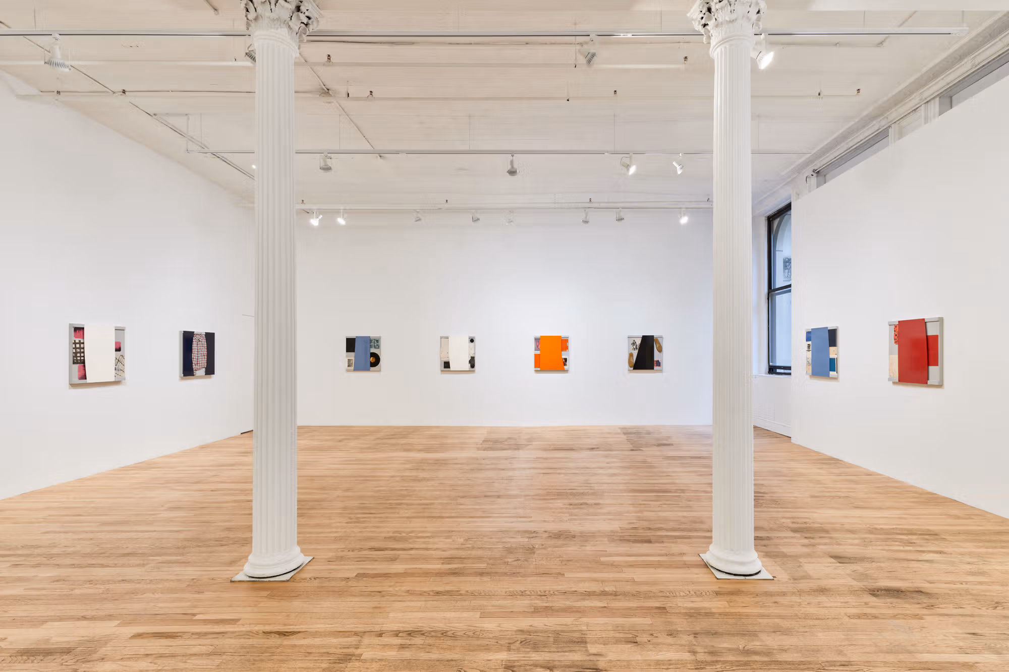 Installation view, Tom Burr, Journal Works, The Upstairs at Bortolami, New York, 2026. Photo: Guang Xu.