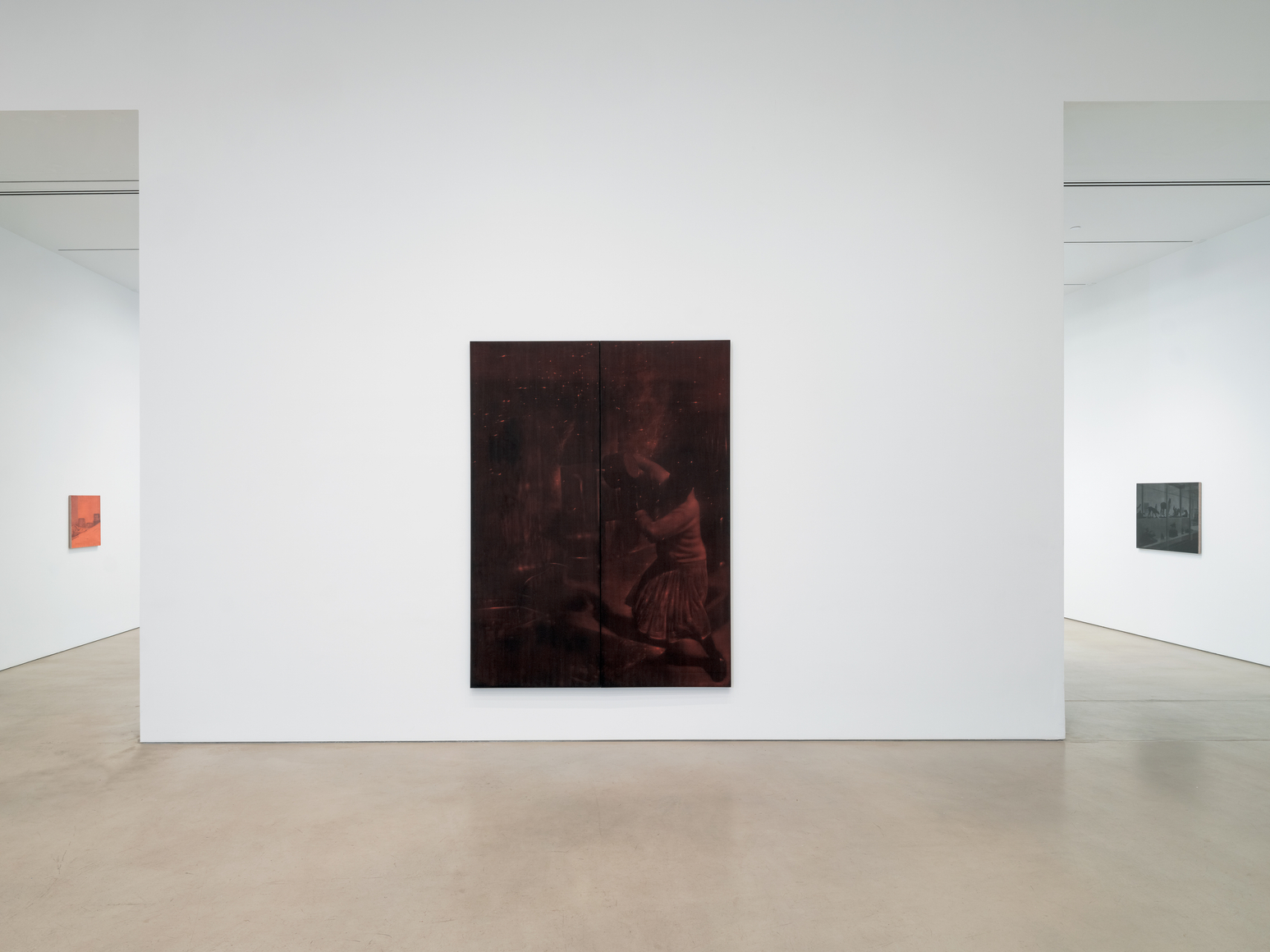 Installation view, Troy Brauntuch, Petzel, 2026. Courtesy of the artist and Petzel.