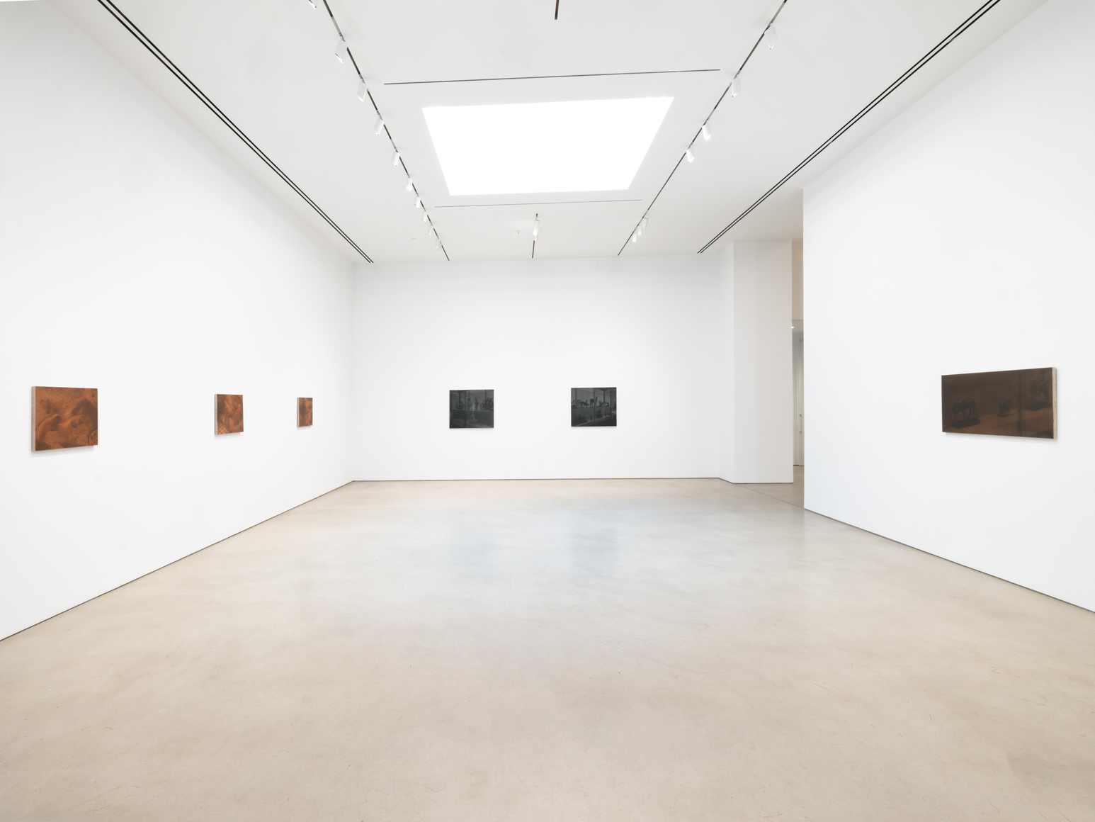 Installation view, Troy Brauntuch, Petzel, 2026. Courtesy of the artist and Petzel.