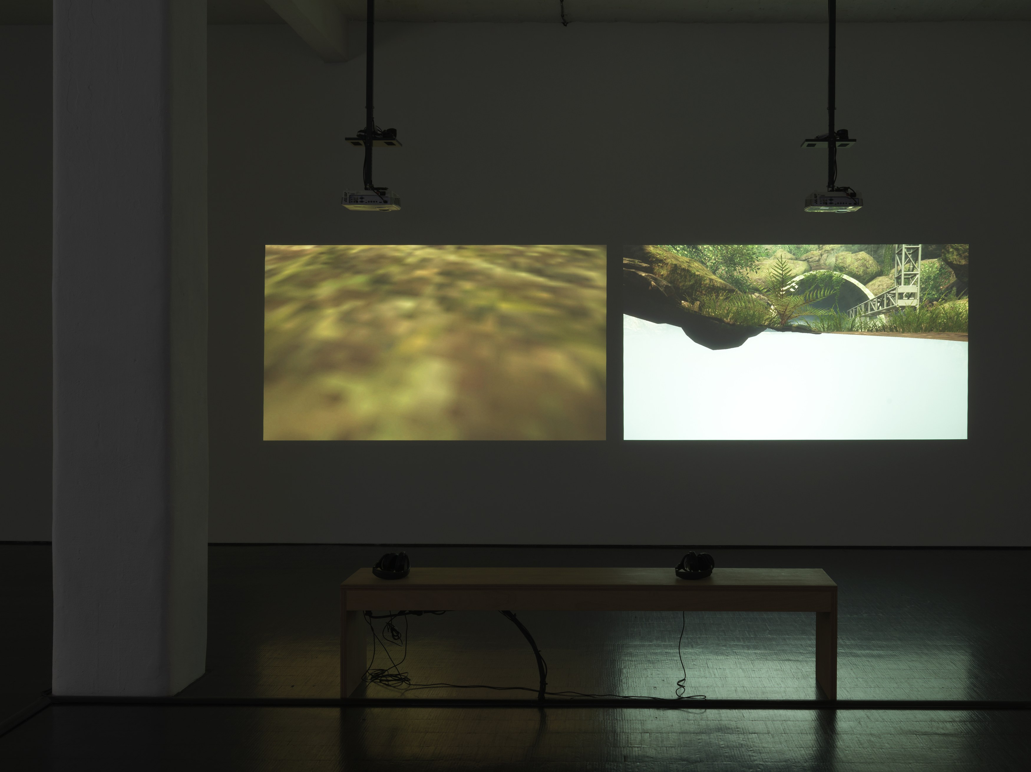 Installation view, Parallele I-IV, 2026. Courtesy of the artist and Trautwein Herleth, Berlin. Photos by Jens Ziehe.