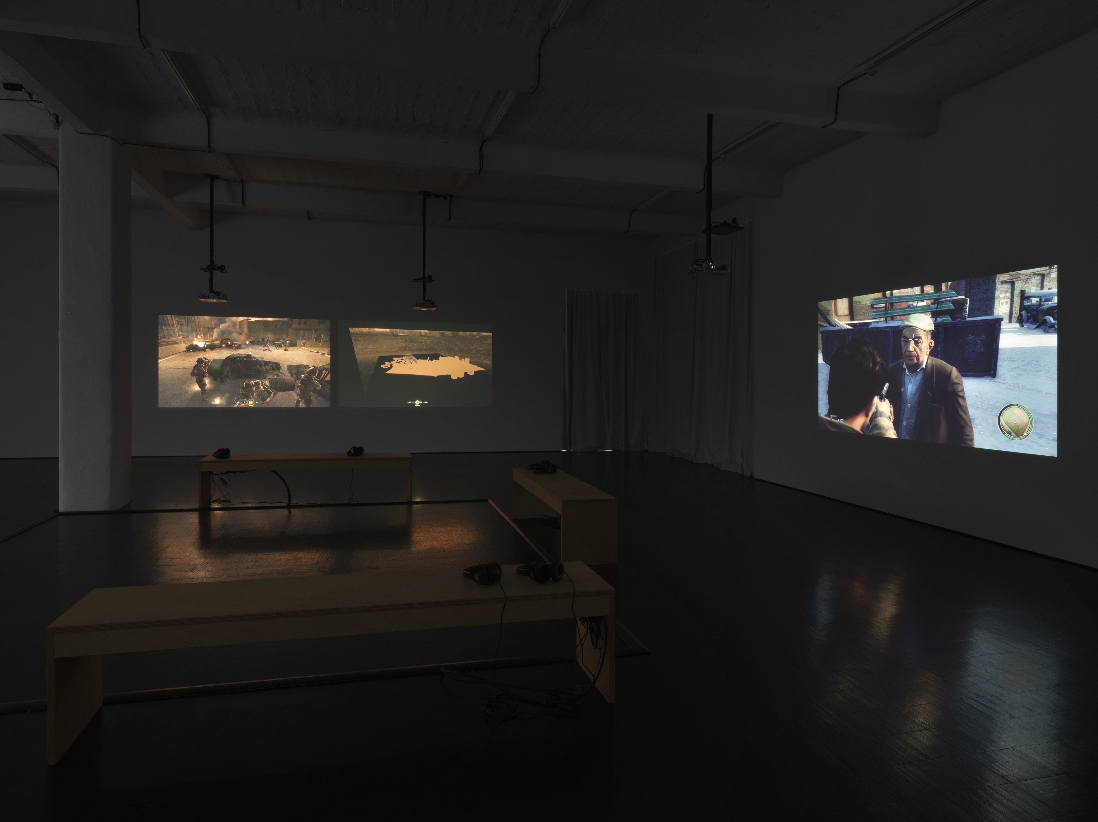 Installation view, Parallele I-IV, 2026. Courtesy of the artist and Trautwein Herleth, Berlin. Photos by Jens Ziehe.