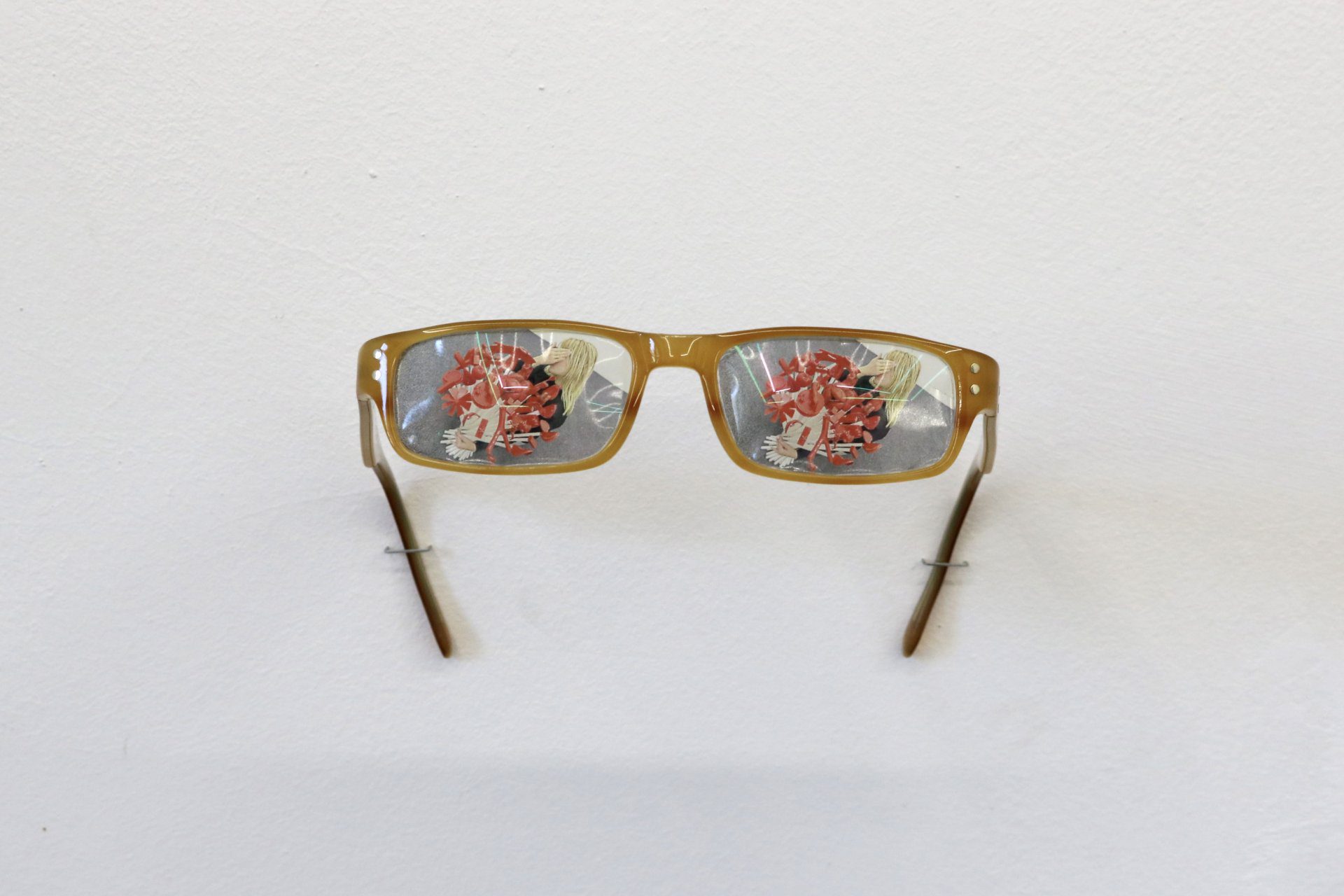 Tereza Glazova - Girl with a bouquet without face (2026). Courtesy of the artists and Autokomanda. Photographer: Bojana Janjic.