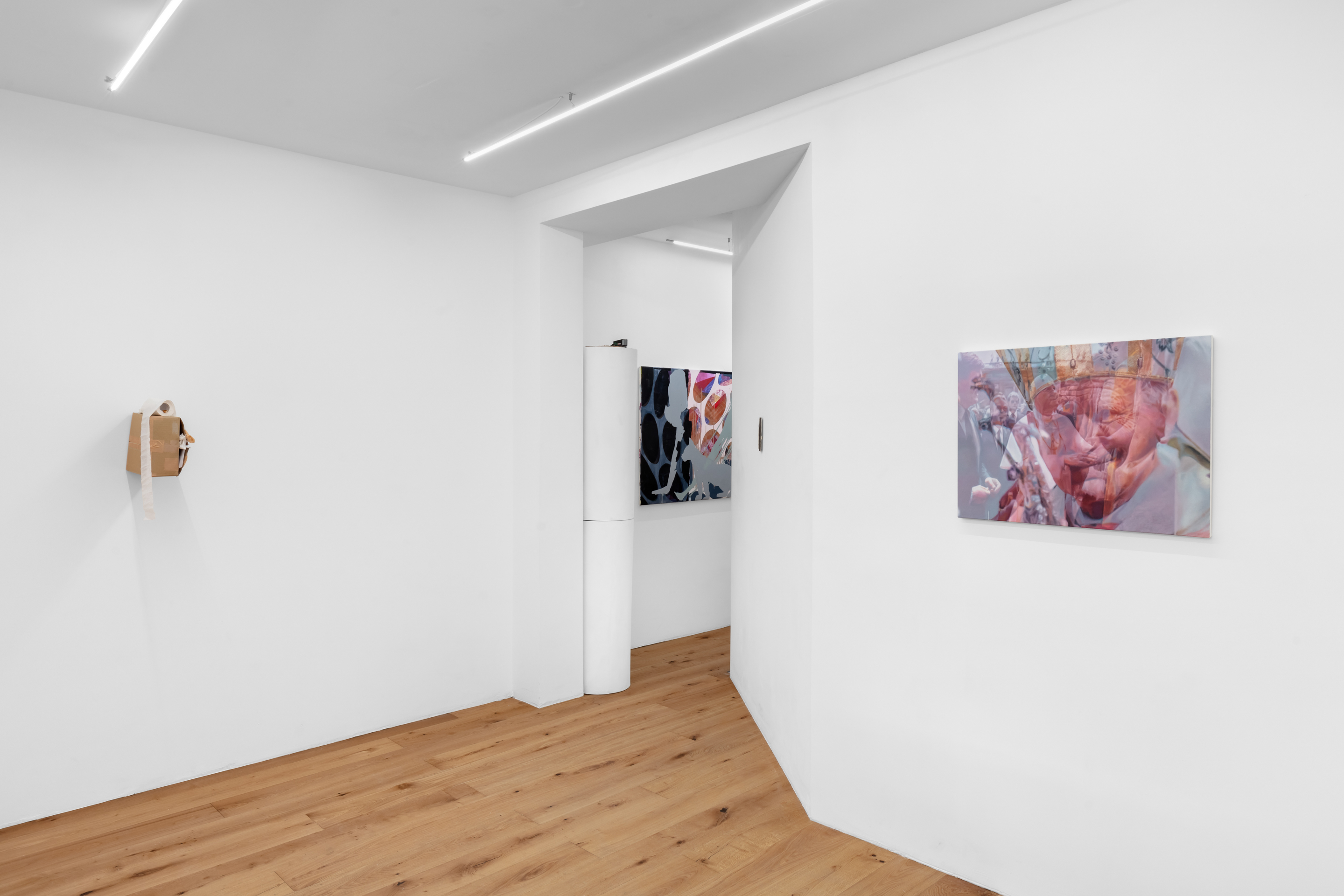 Installation view, Don’t, Galerina, London, UK (2026). Photography: Jack Elliot Edwards. Courtesy of the artists and Galerina, London.