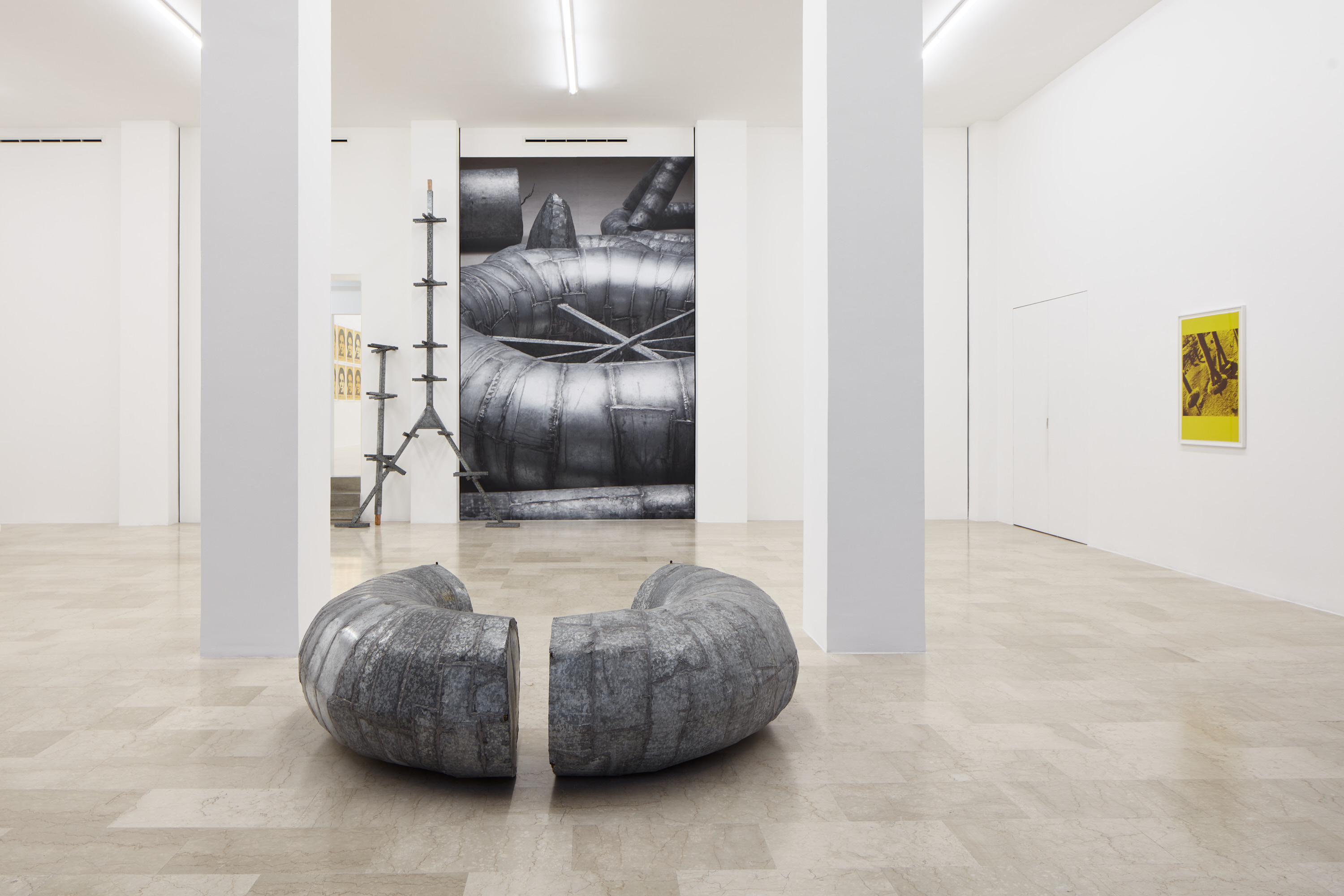 Ana Lupas, Armature, 2026, installation view, P420, Bologna. Courtesy of P420, Bologna. Photo credit: Carlo Favero.