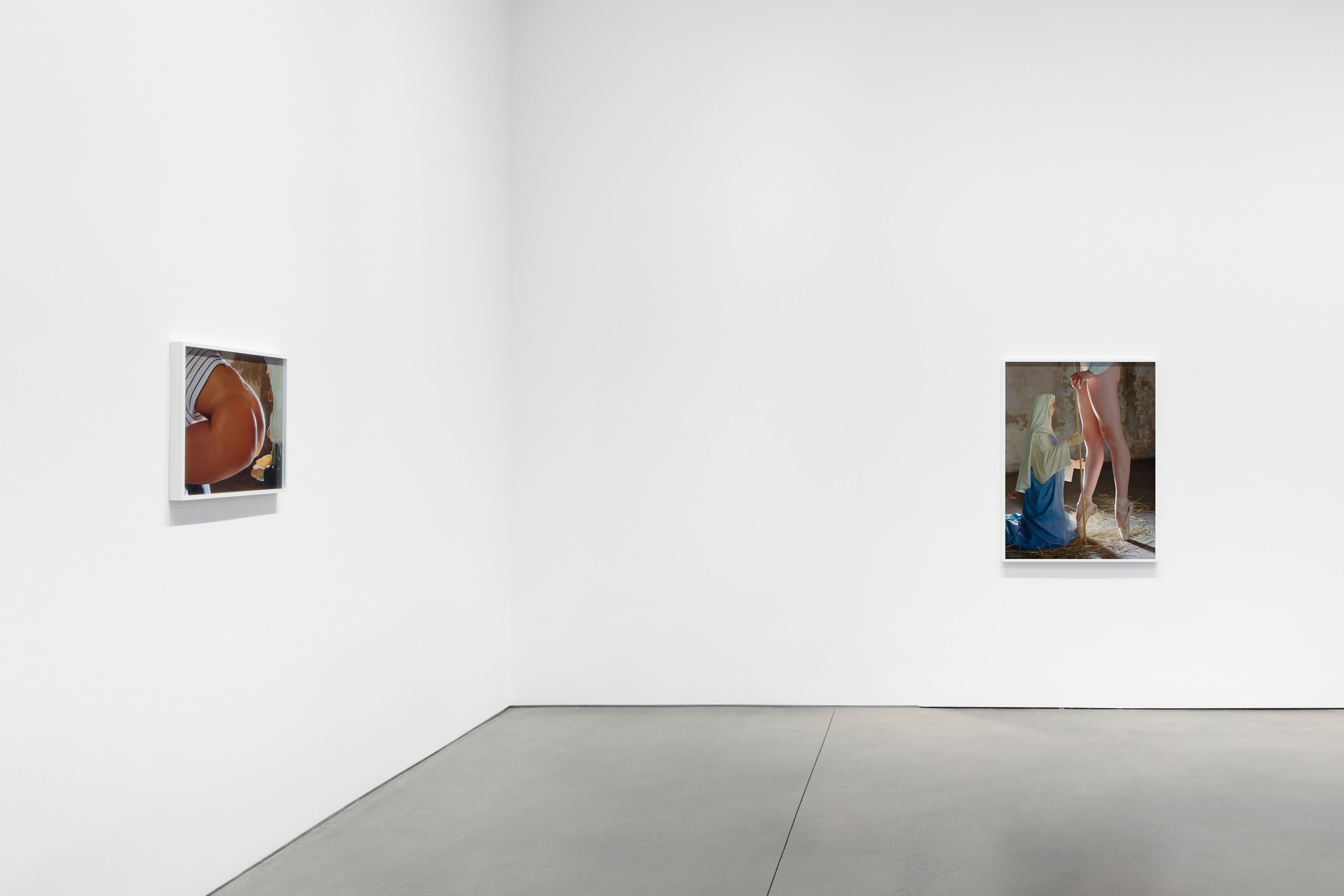 Installation view, Bones in the Canal and Other Photographs, 2026. Courtesy of the artist and David Kordansky Gallery.