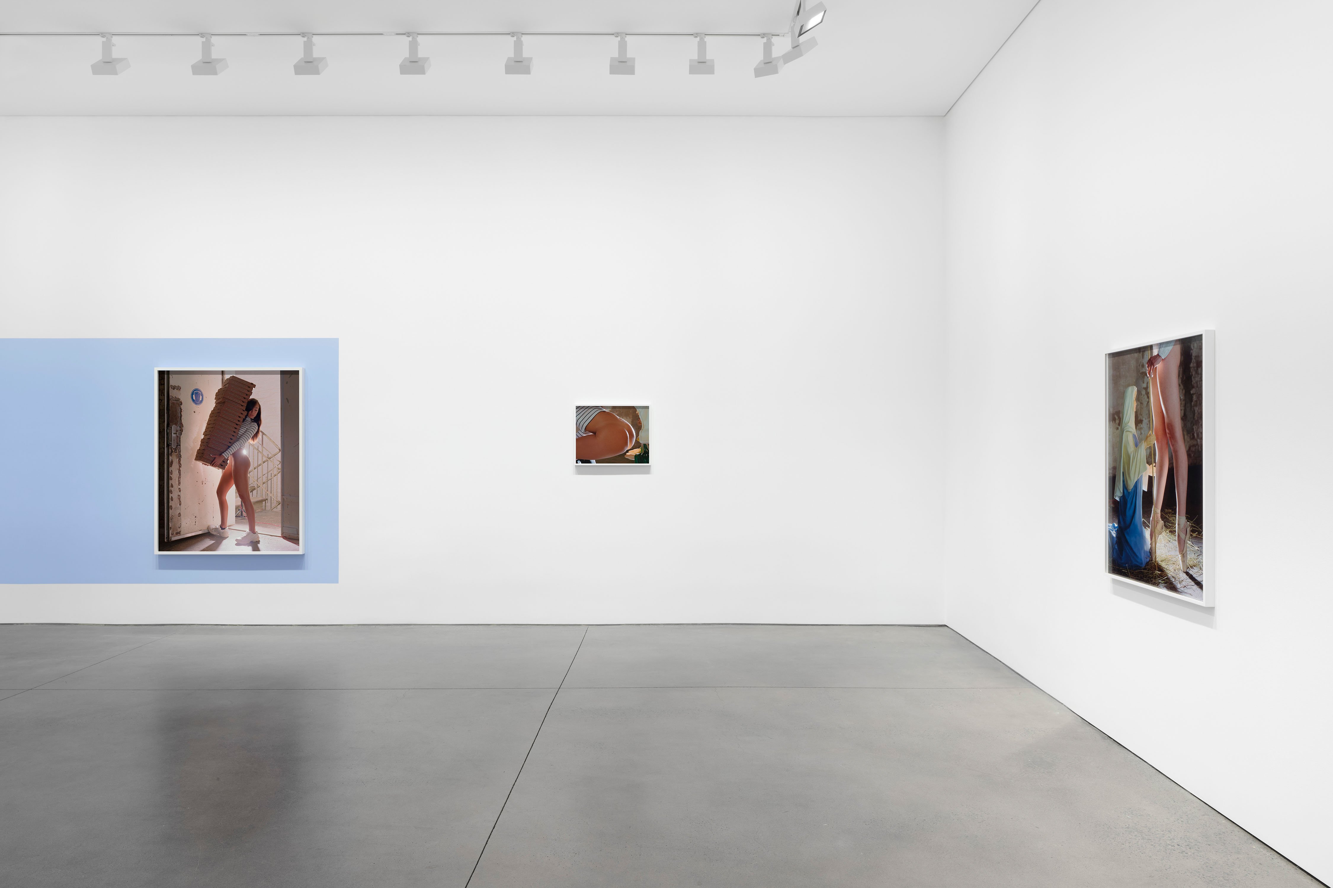 Installation view, Bones in the Canal and Other Photographs, 2026. Courtesy of the artist and David Kordansky Gallery.