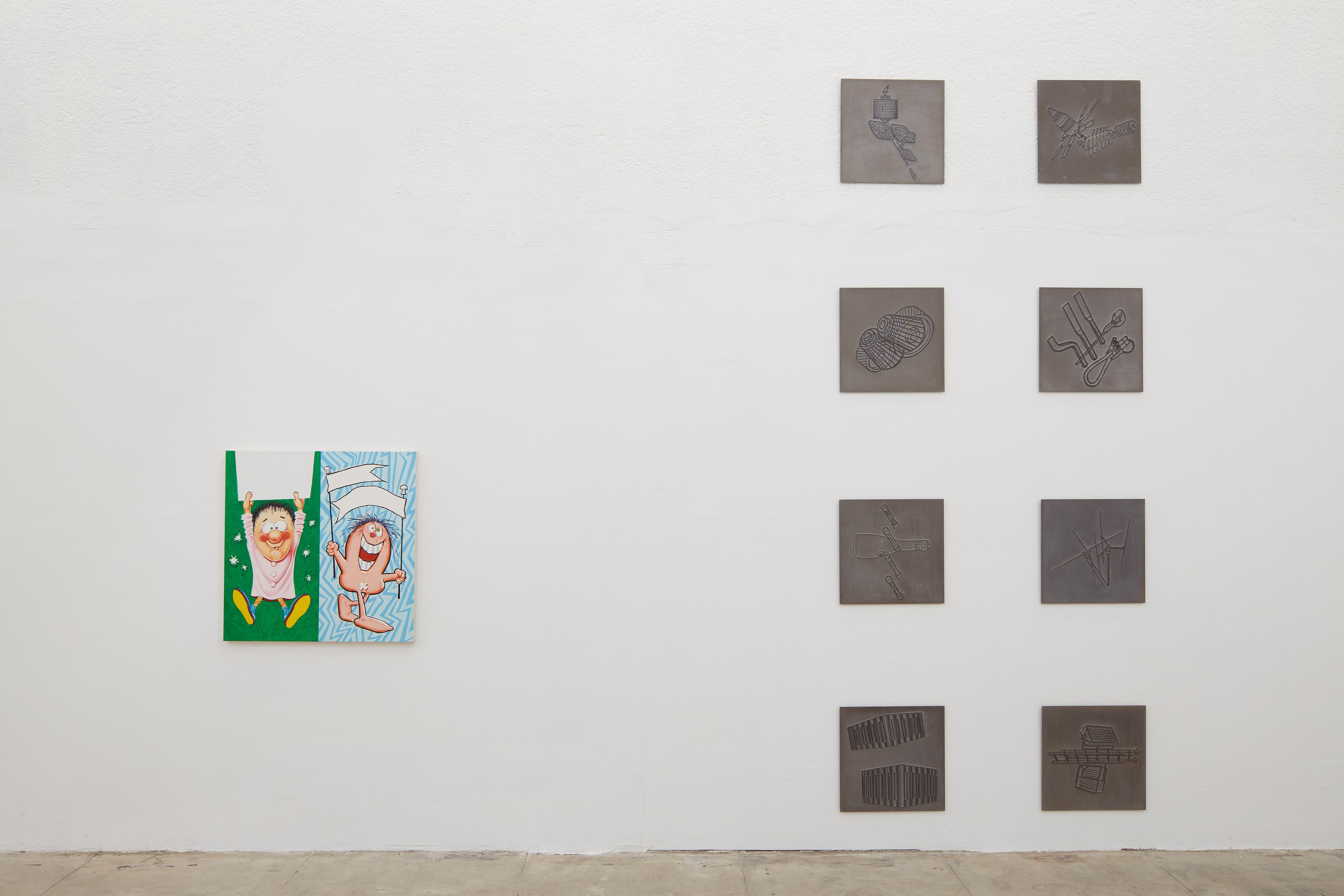 Installation view, Nature Morte, 1982–1988, 2026. Courtesy of the artists and Ehrlich Steinberg.