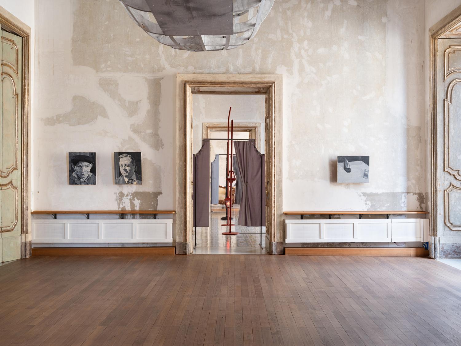 Installation view, Martin Kippenberger: Per Pasta ad Astra, 2026. Courtesy of the artist and Galerie Gisela Capitain.