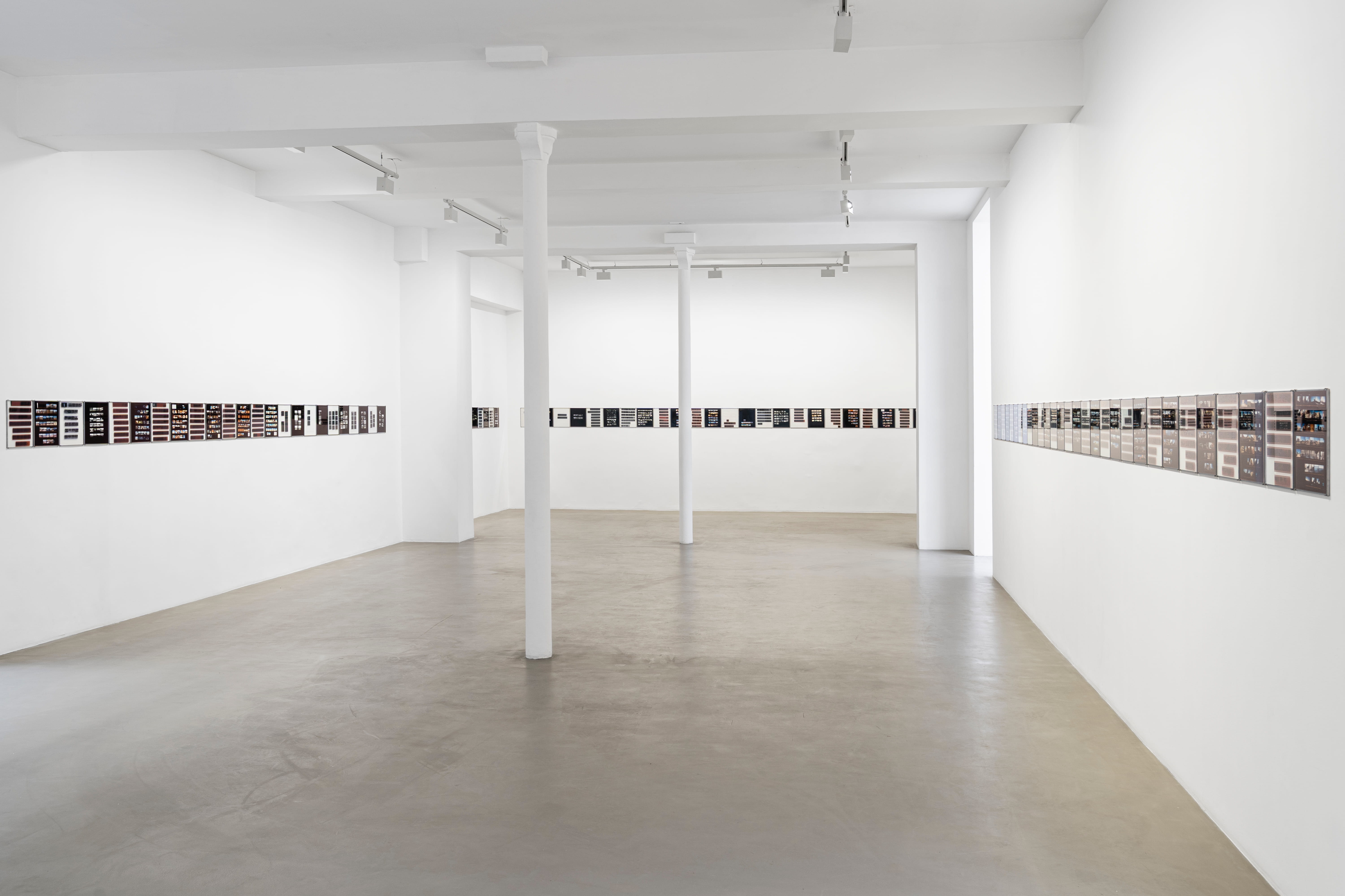 Lydia Ourahmane, 1752 Photos, exhibition view, Galerie Chantal Crousel, Paris (2026). Courtesy of the artist and Galerie Chantal Crousel. Photo: Jiayun Deng —Galerie Chantal Crousel.