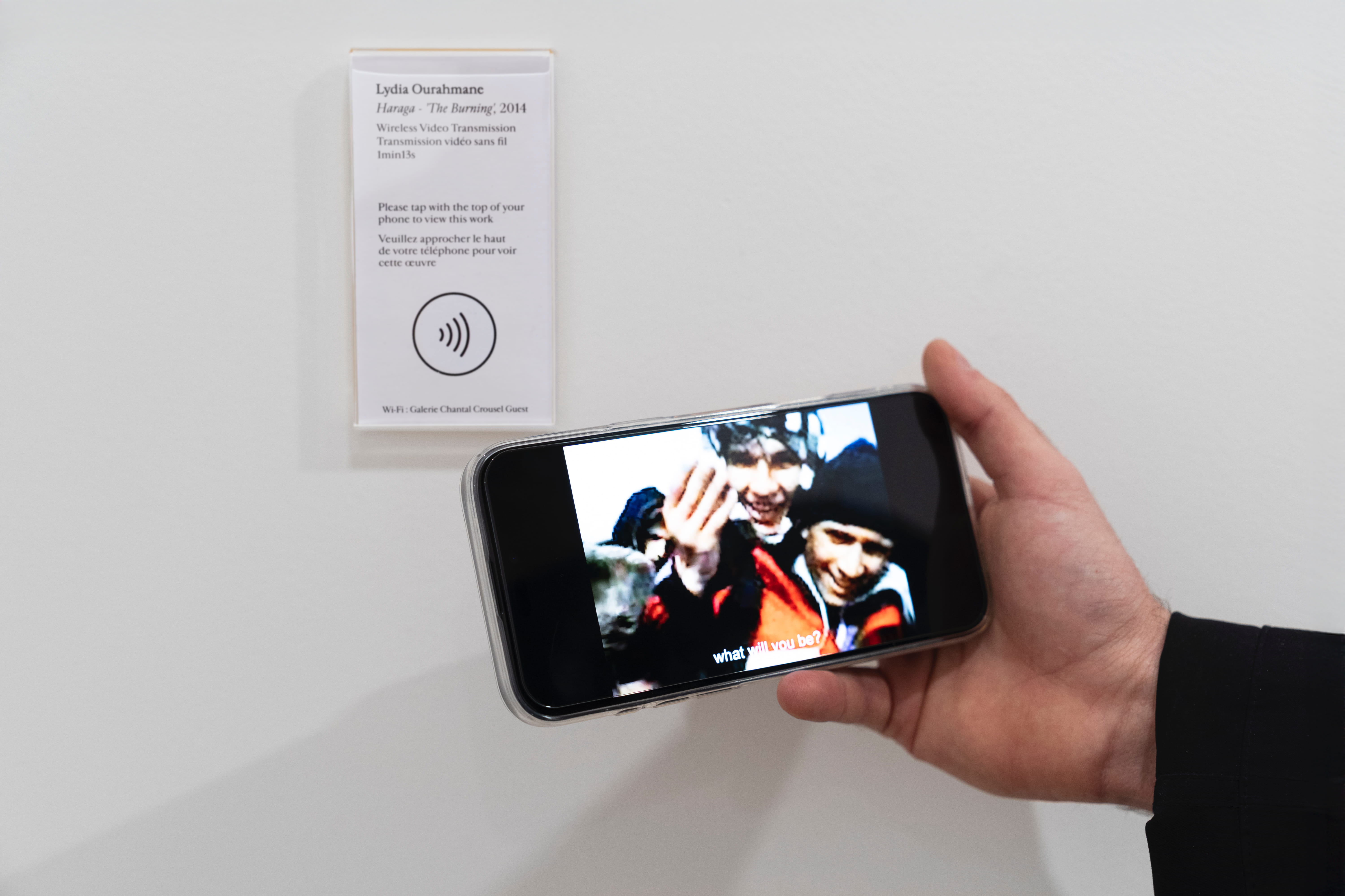 Lydia Ourahmane, 1752 Photos, exhibition view, Galerie Chantal Crousel, Paris (2026). Courtesy of the artist and Galerie Chantal Crousel. Photo: Jiayun Deng —Galerie Chantal Crousel.