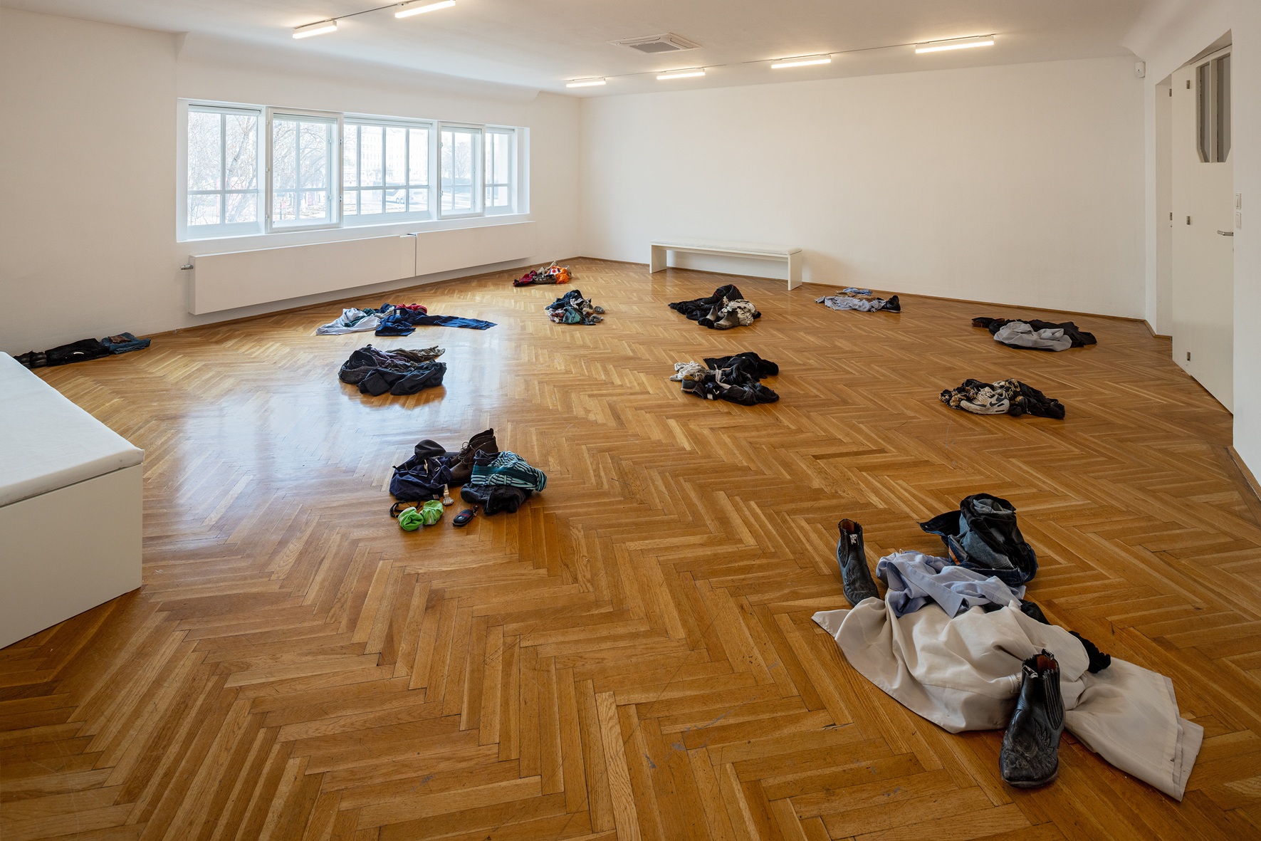 Reba Maybury, I Come in Peace, installation view, Secession 2026. Photo: Lisa Rastl. Courtesy of the artist and Secession.