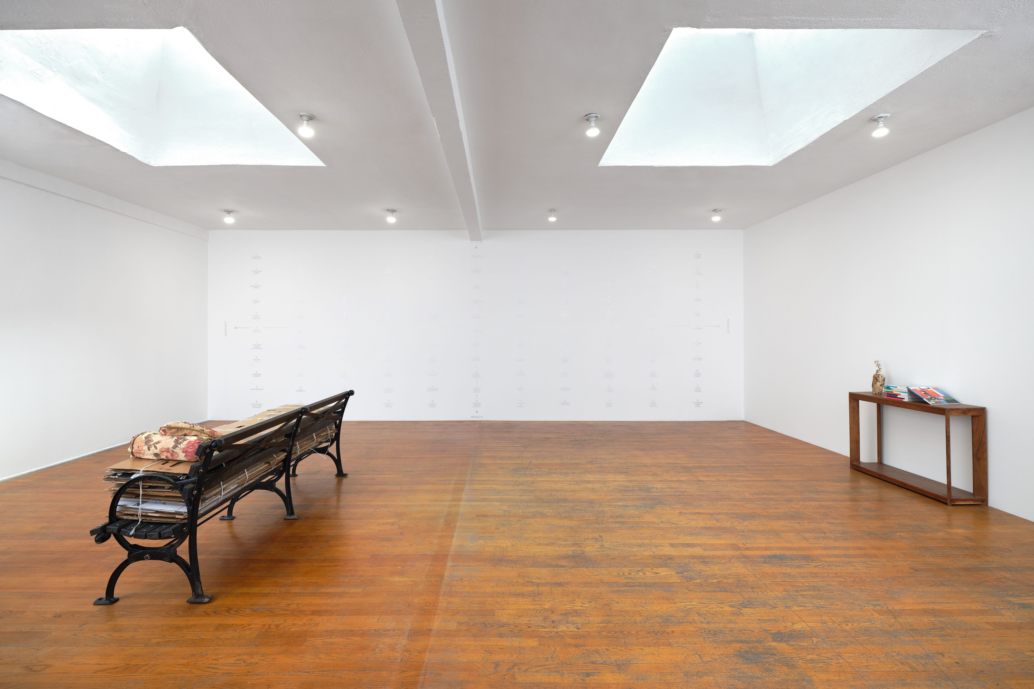 Installation view, American Artist, 2026. Courtesy of the artist and Commonwealth and Council, Los Angeles. Photos by Paul Salveson.
