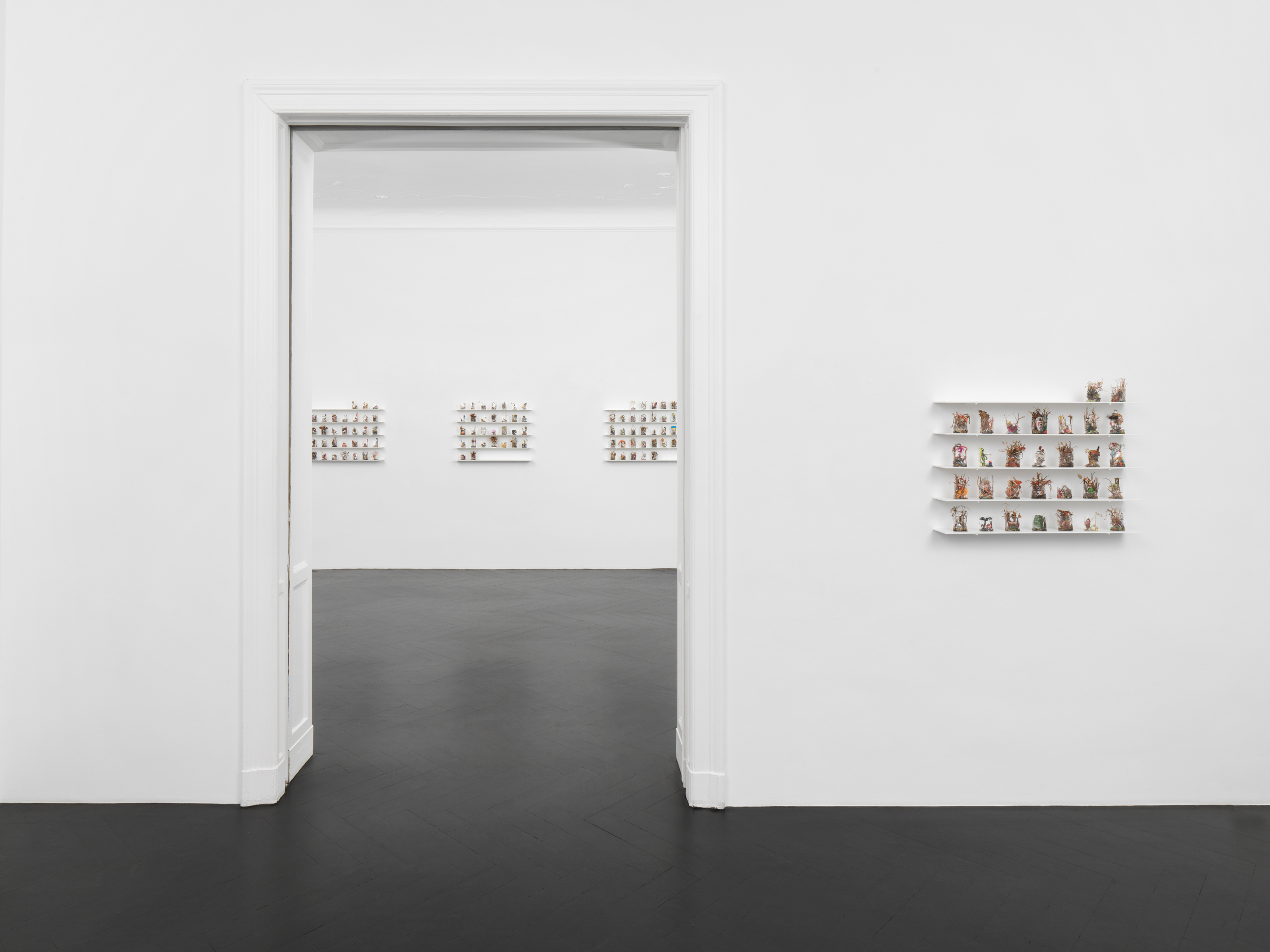 Yuji Agematsu, Zip: 01-01-2024 – 12-31-2024, Installation view, Galerie Buchholz, Berlin 2026. Courtesy of the artist and Galerie Buchholz.