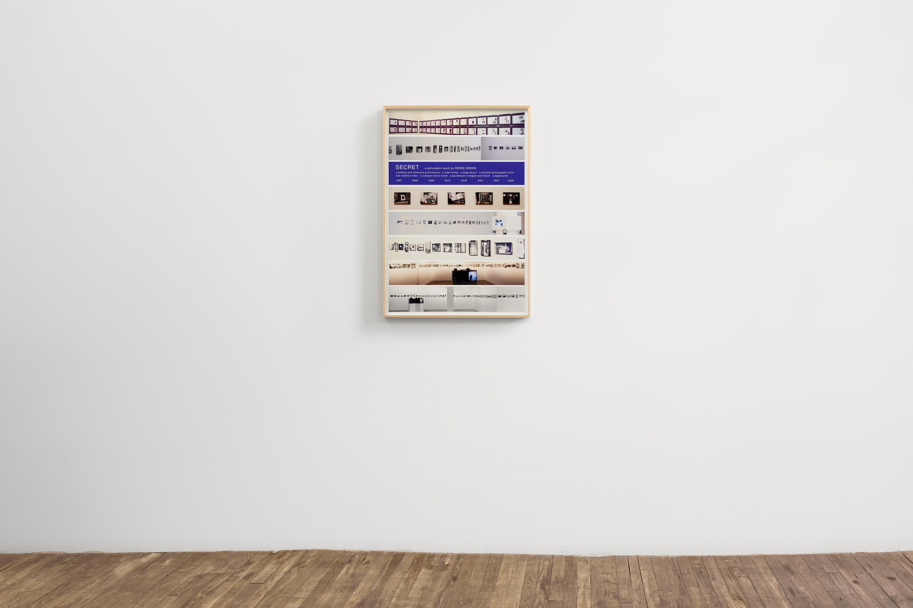 Renée Green, Secret: A Polyvalent Work, 2026, Digital archival print on rag paper, 34 3/4 × 24 in (88 × 61 cm). Courtesy of the artist and Bortolami.